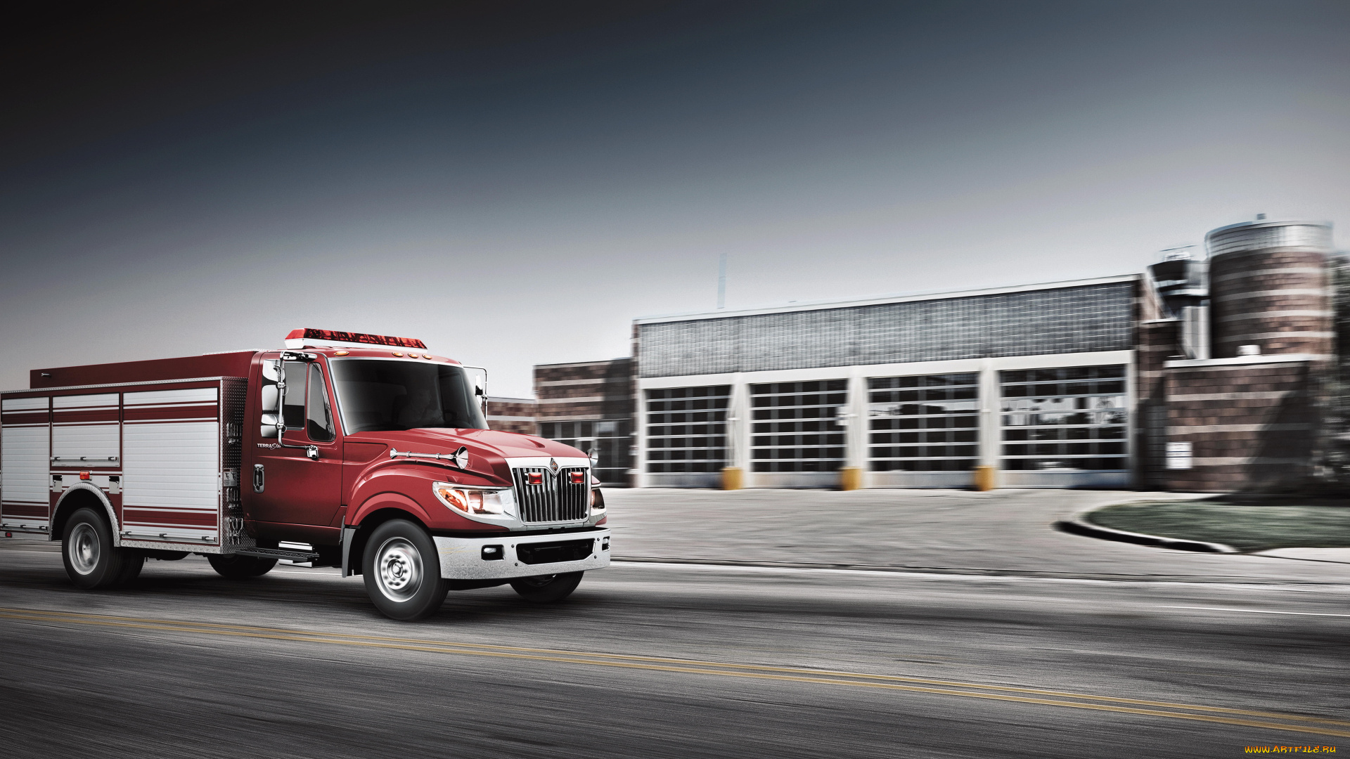 автомобили, пожарные, машины, truck