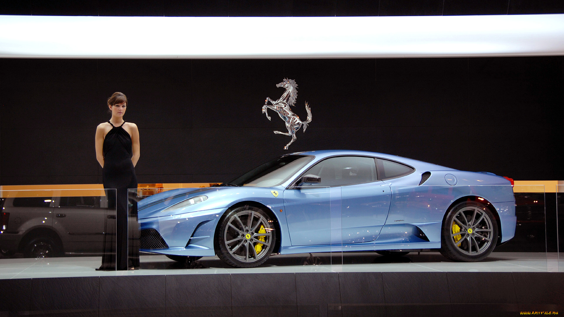 ferrari, 430, автомобили, авто, девушками, s, p, a, гоночные, спортивные, италия