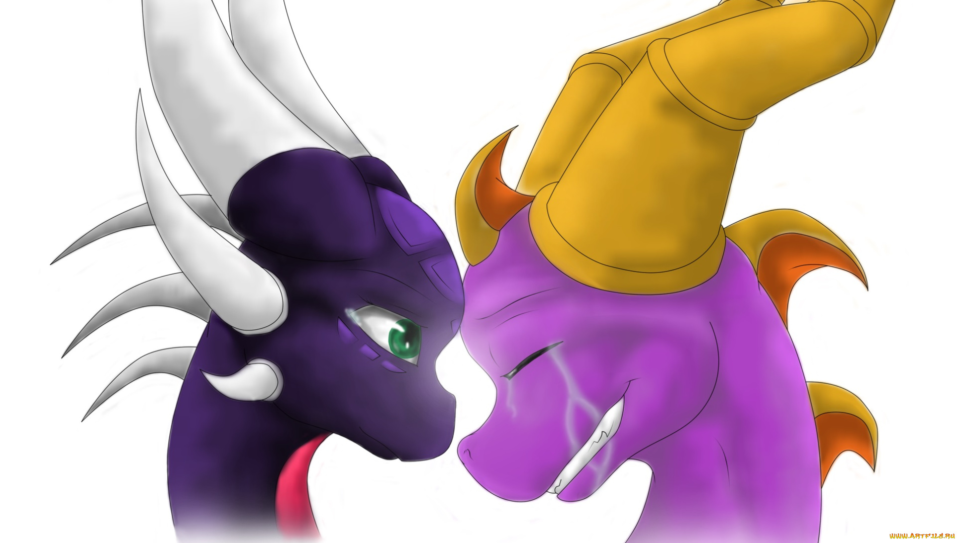 рисованные, животные, сказочные, мифические, дракончики