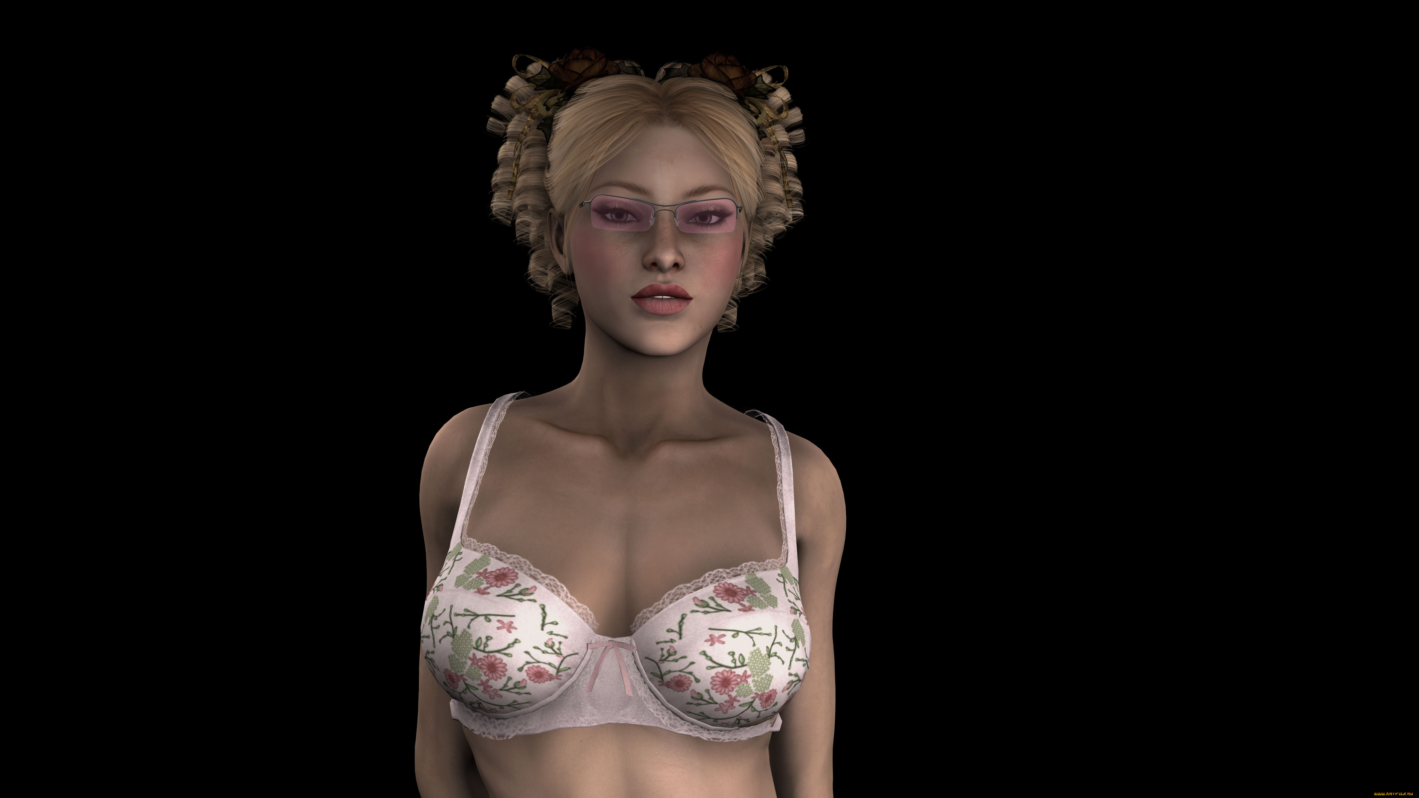 3д, графика, people, люди, очки, девушка