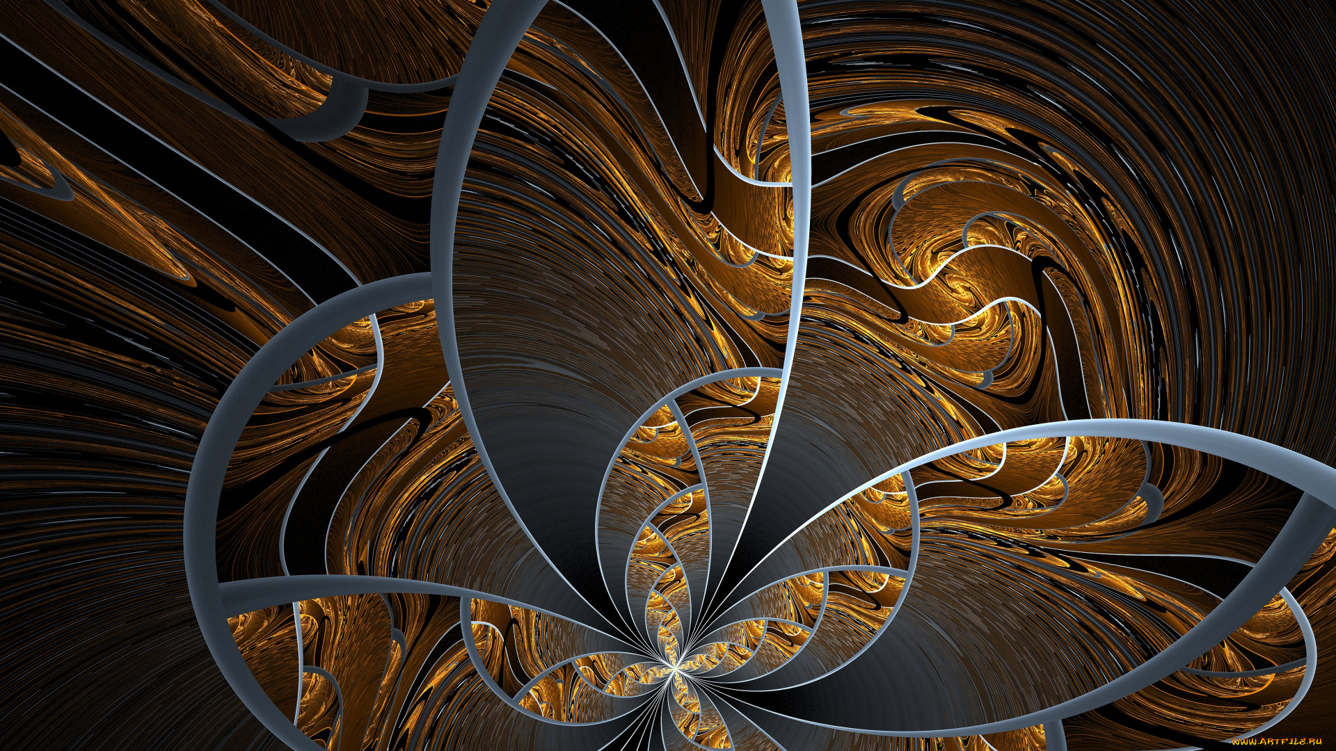 3д, графика, фракталы, , fractal, узор, фон, цвета