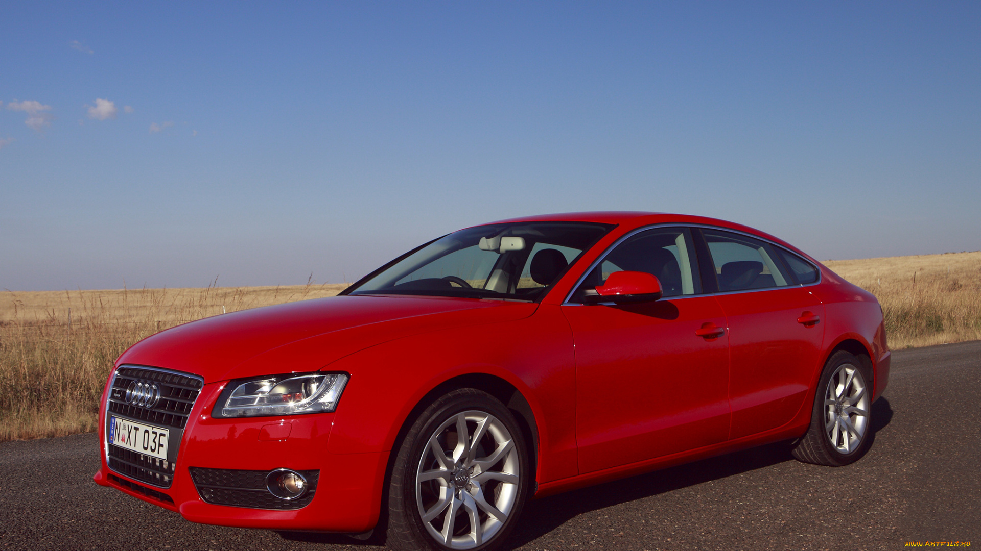 автомобили, audi, a5, 2-0t, sportback, красный, au-spec, quattro