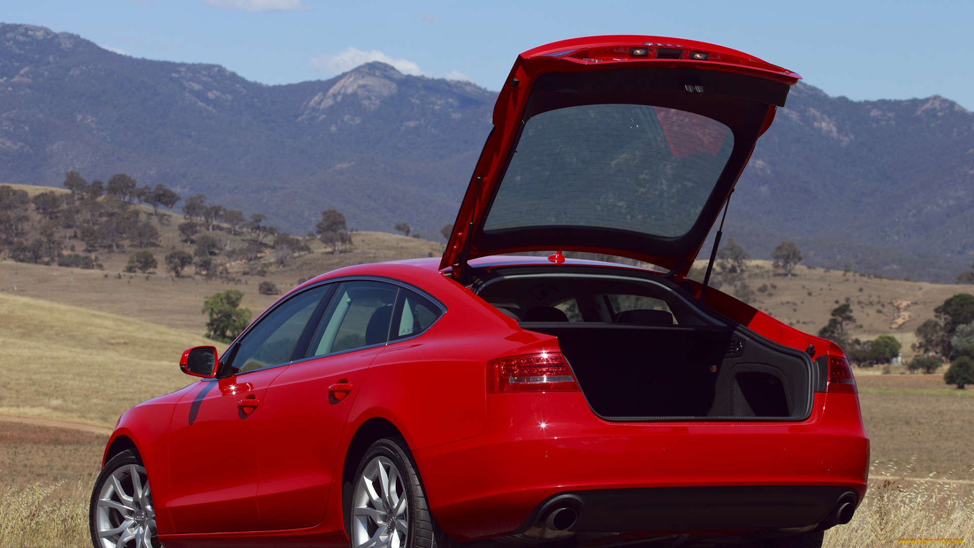 автомобили, audi, красный, au-spec, quattro, sportback, 2-0t, a5