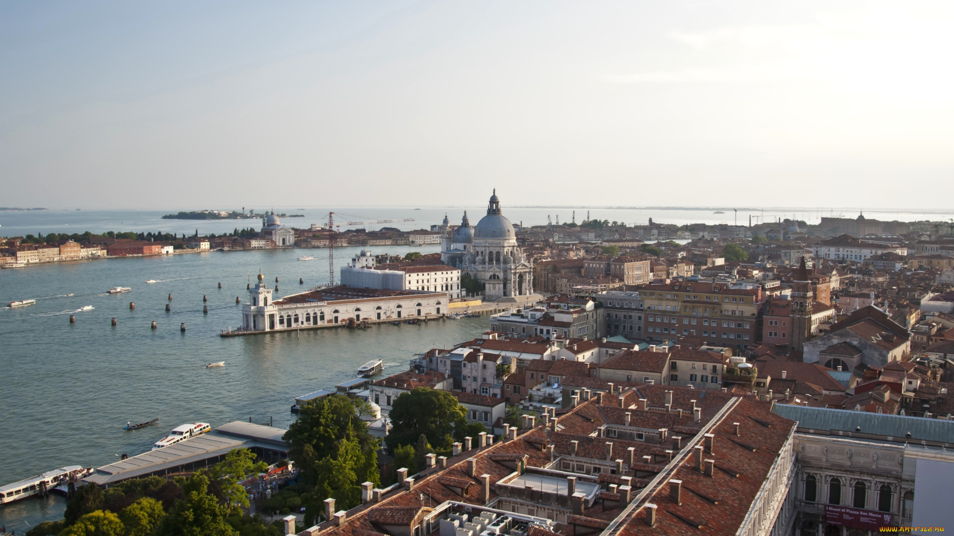 города, венеция, , италия, панорама