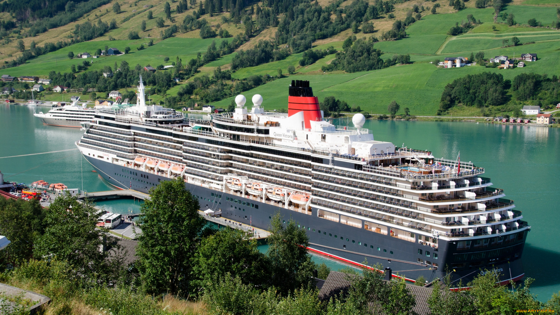 queen, victoria, корабли, лайнеры, круиз, лайнер