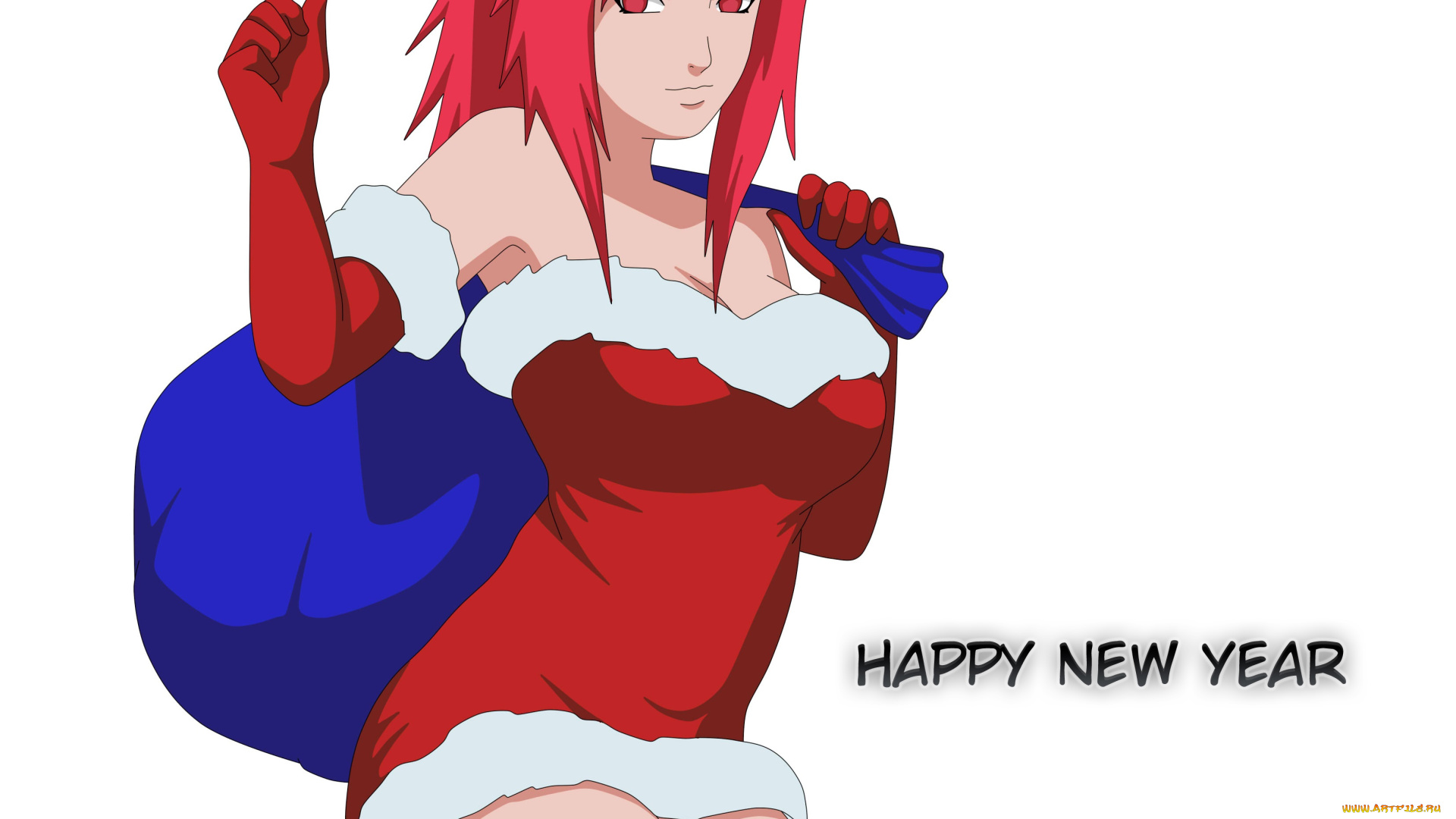 рисованные, праздники, взгляд, девушка