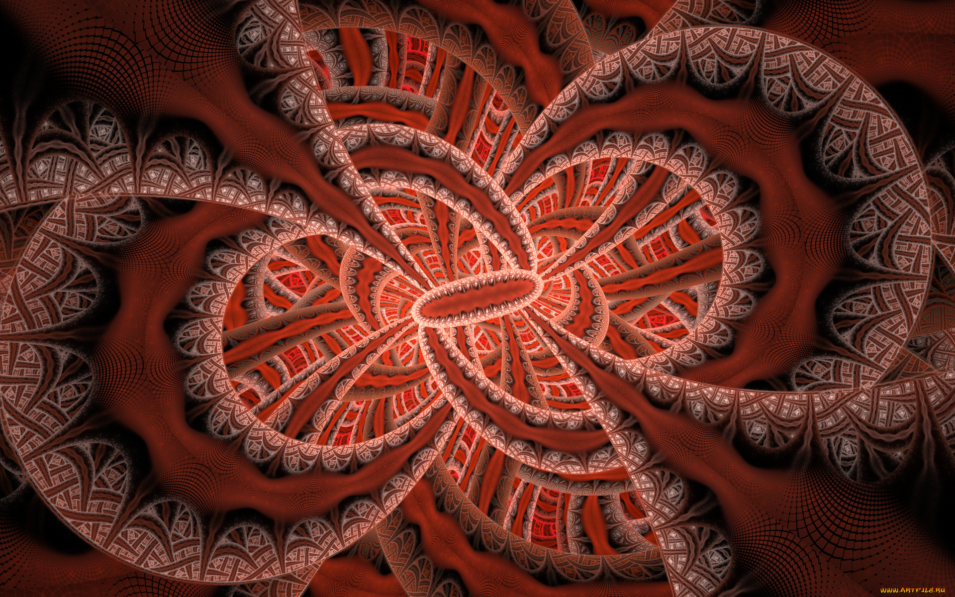 3д, графика, фракталы, , fractal, узор, фон, цвета