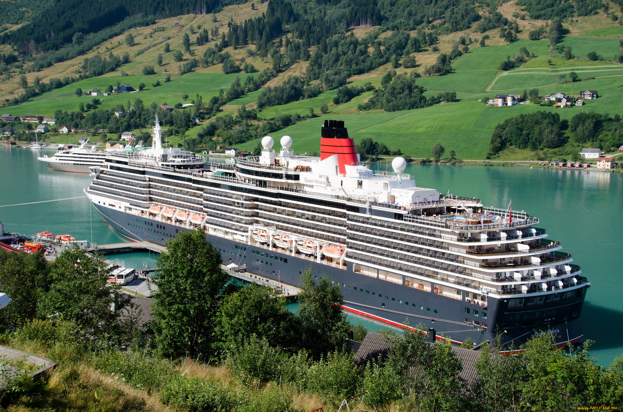queen, victoria, корабли, лайнеры, круиз, лайнер