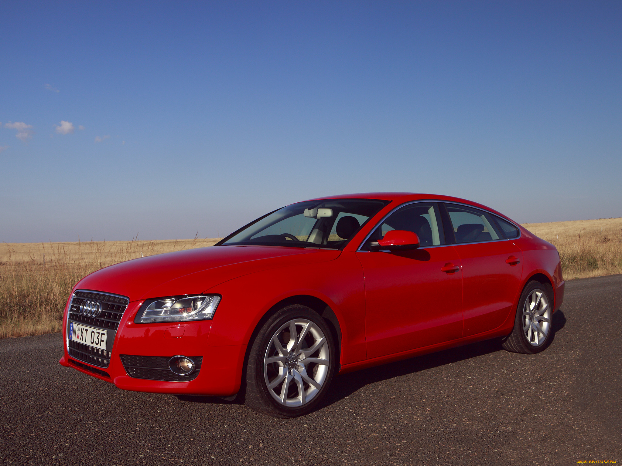 автомобили, audi, a5, 2-0t, sportback, красный, au-spec, quattro