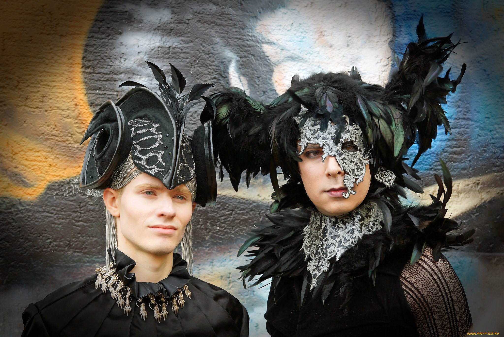 разное, маски, , карнавальные, костюмы, карнавал, взгляд, костюмы, парни