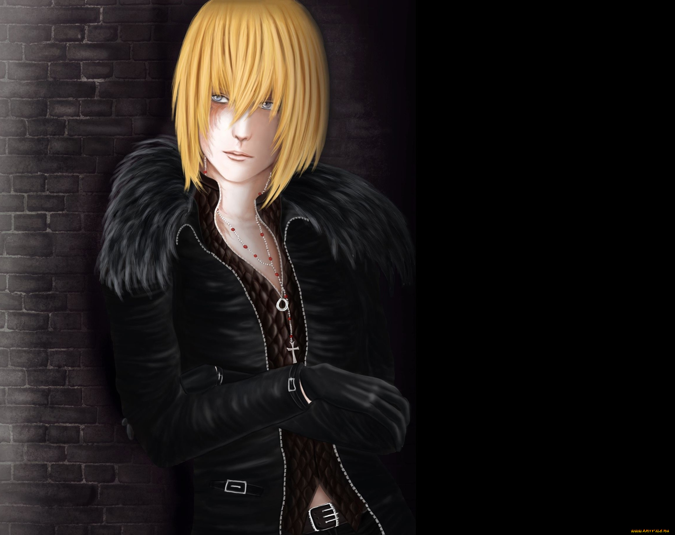 разное, арты, арт, парень, тетрадь, смерти, блондин