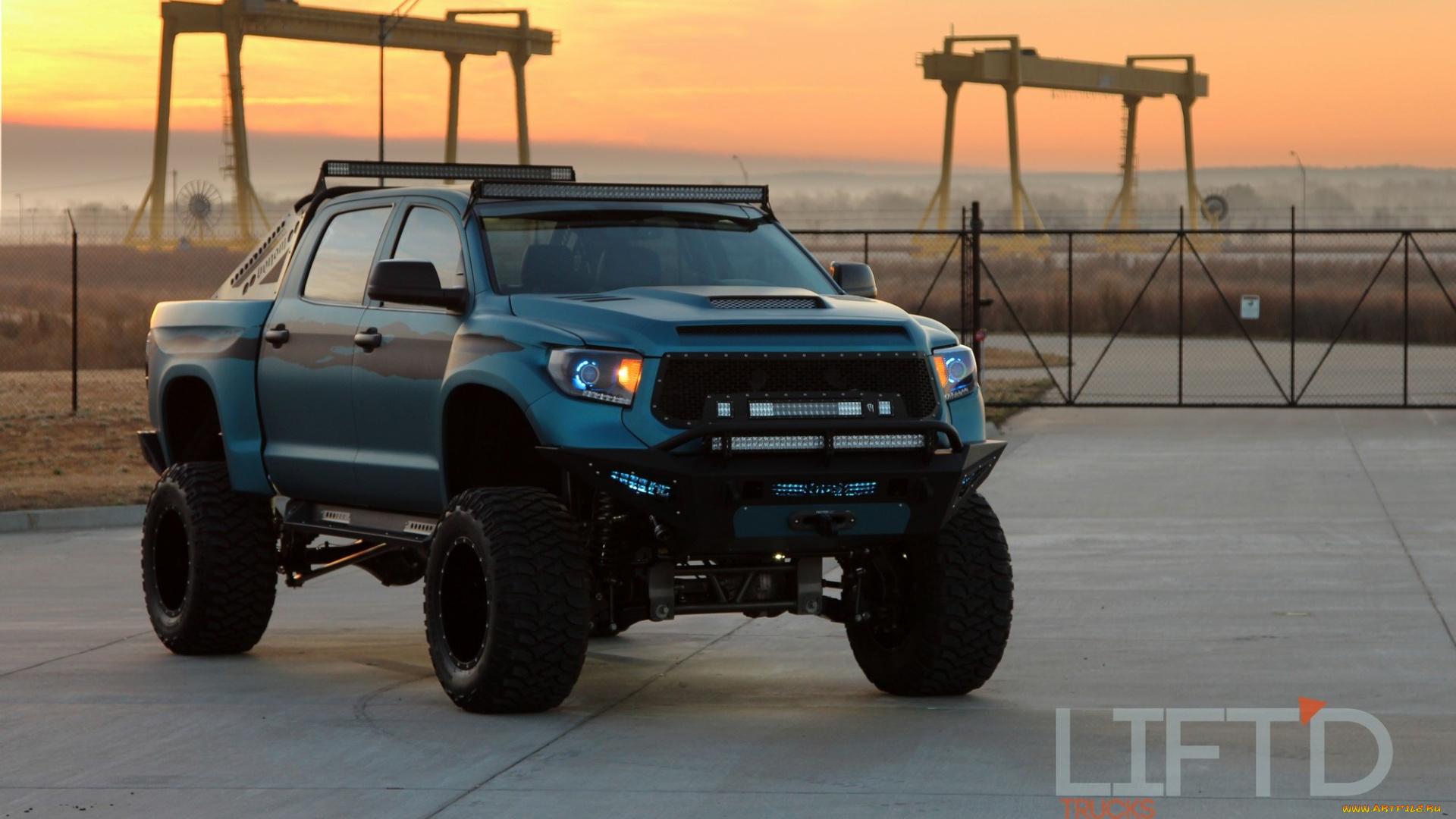 автомобили, custom, pick-up, toyota