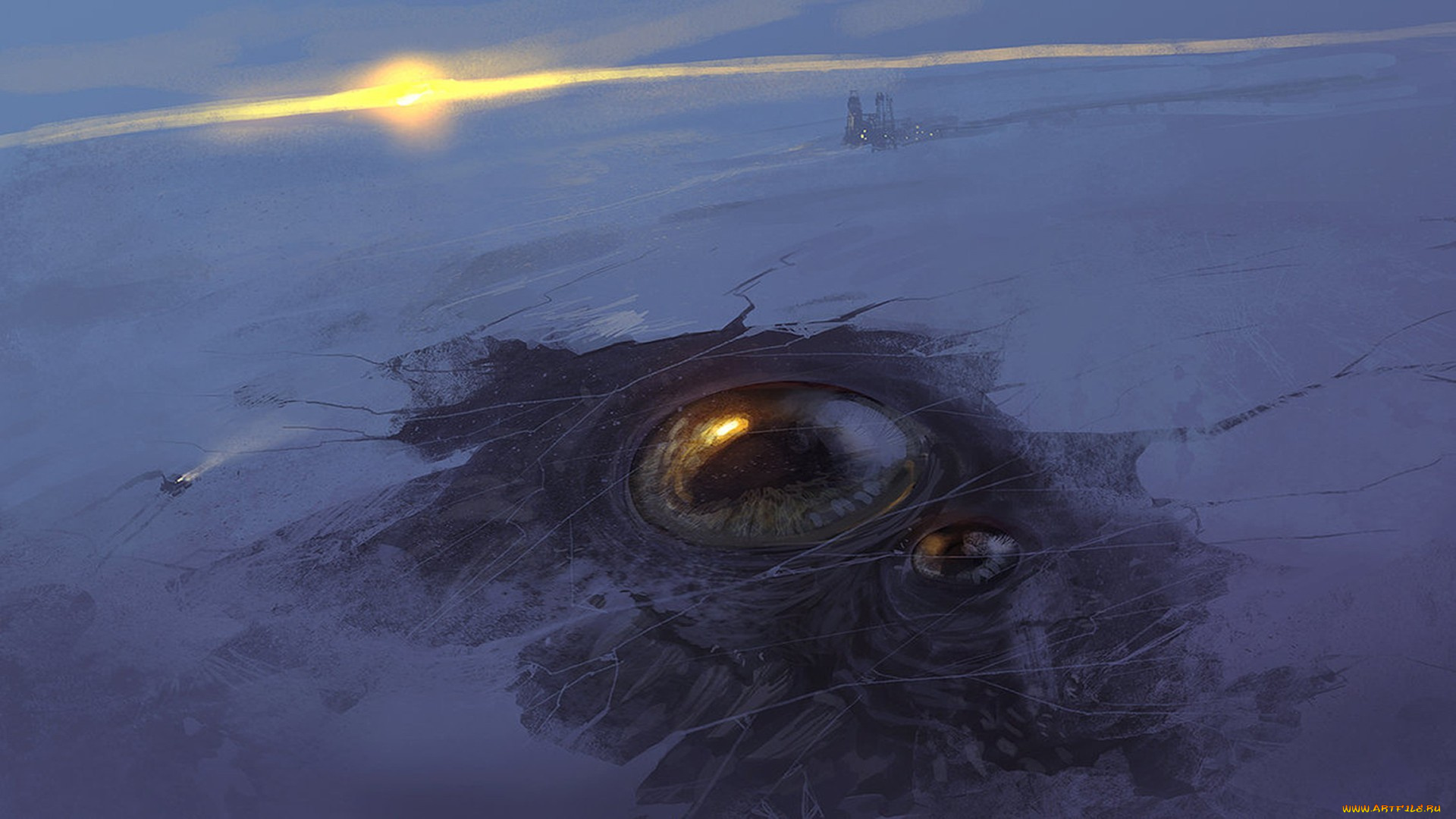 фэнтези, существа, глаза