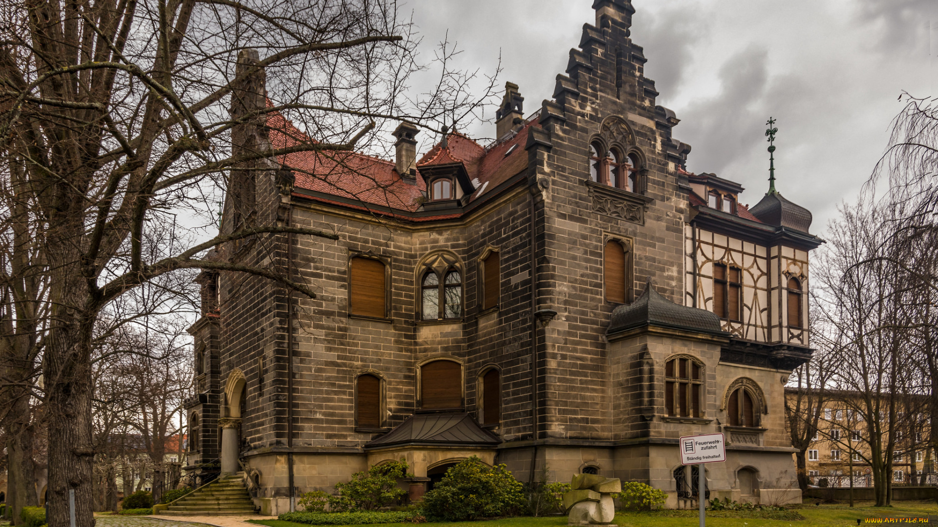 города, -, здания, , дома, особняк