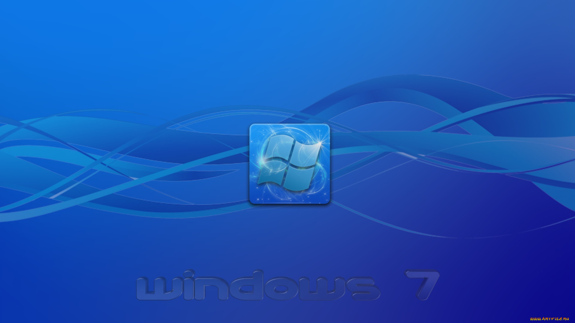 компьютеры, windows, 7, , vienna, фон, логотип