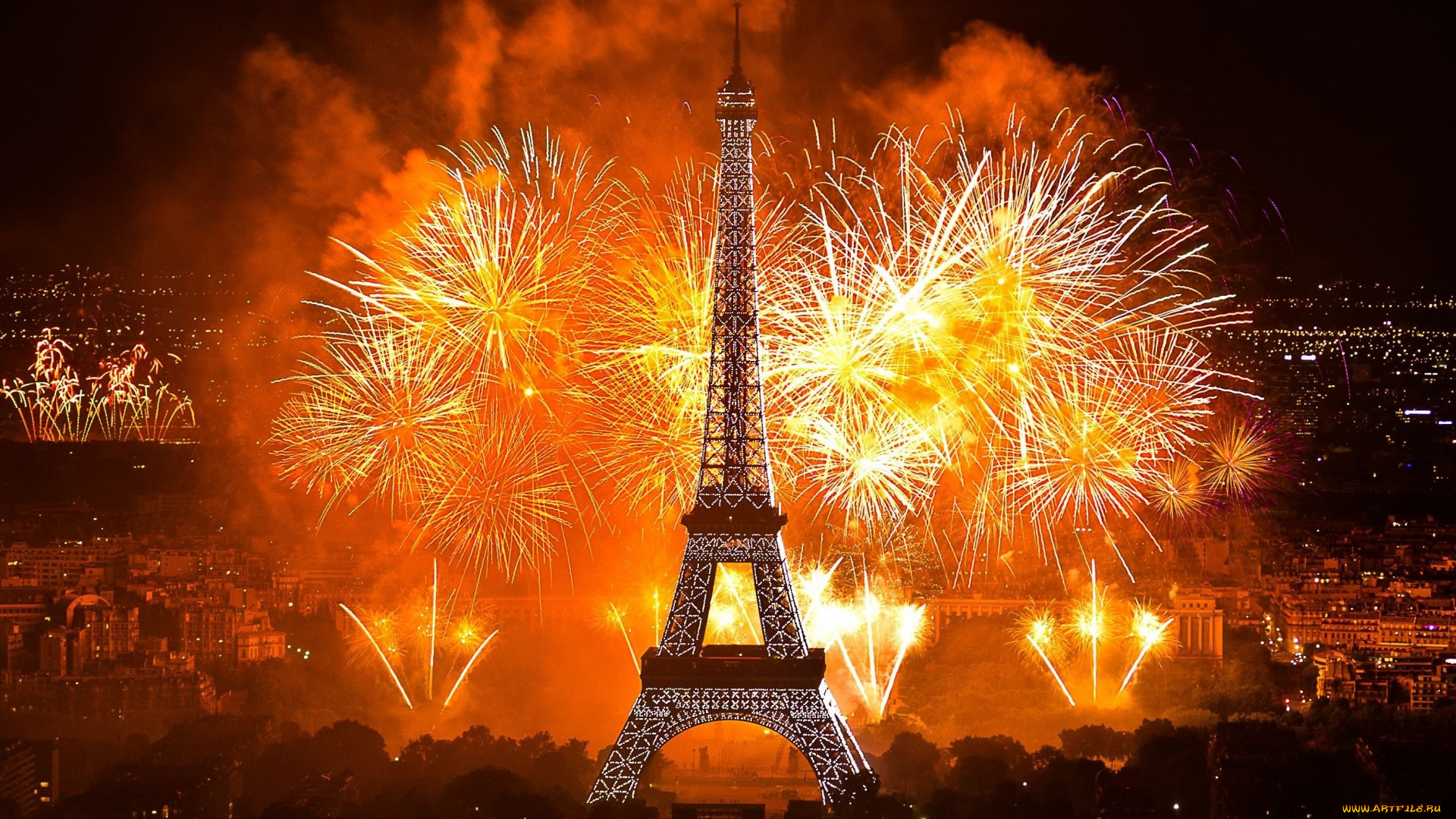 разное, салюты, , фейерверки, салют, париж