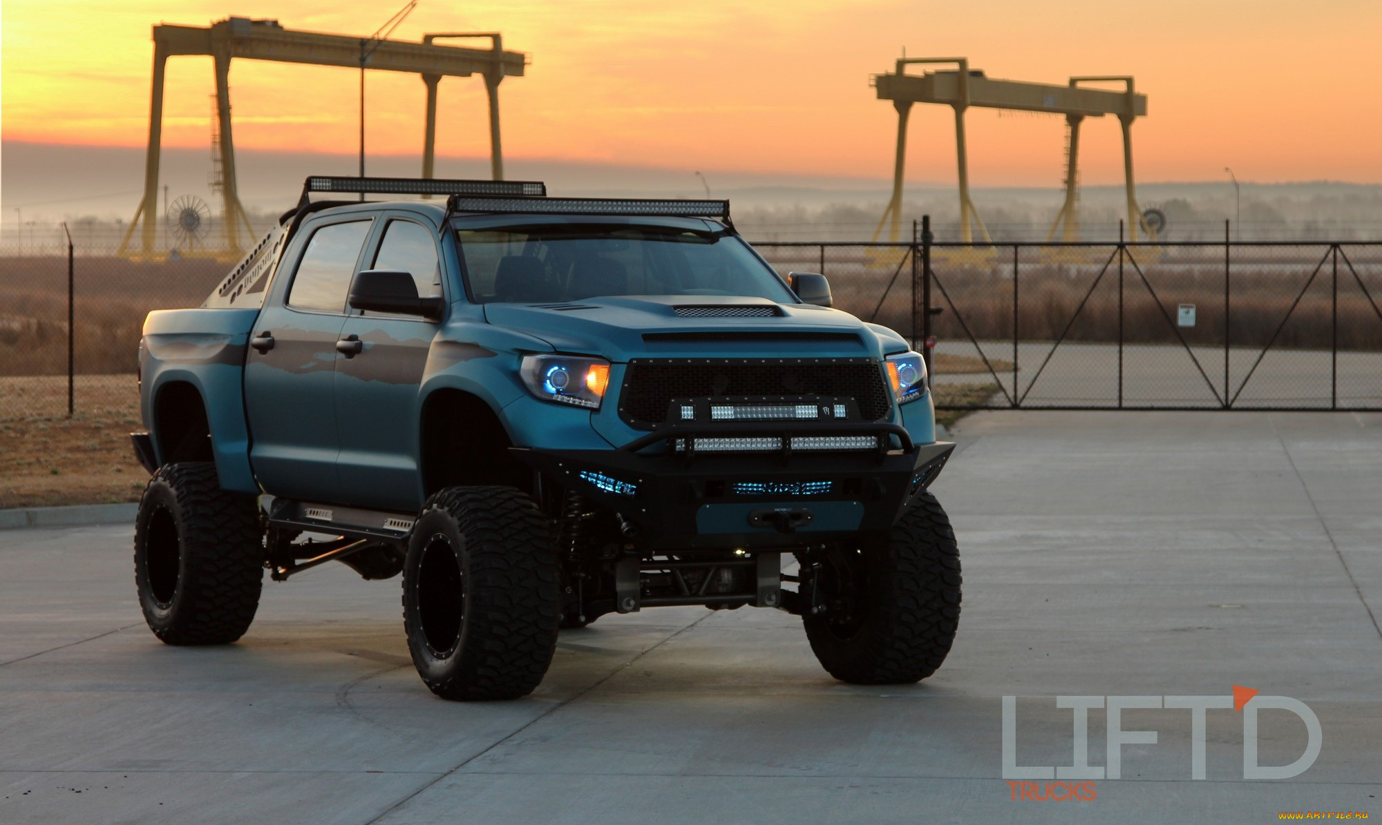 автомобили, custom, pick-up, toyota