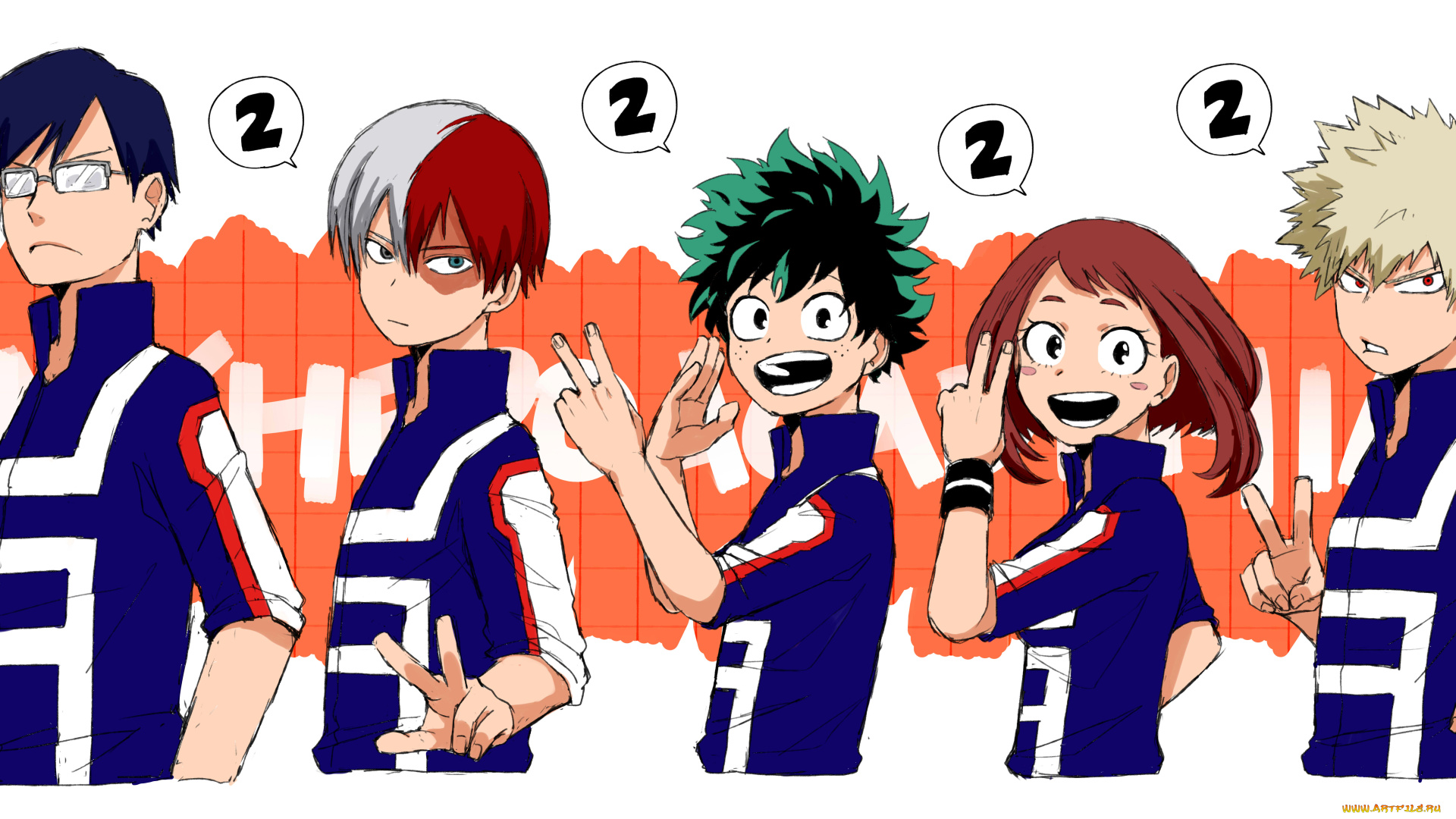 аниме, boku, no, hero, academia, моя, геройская, академия