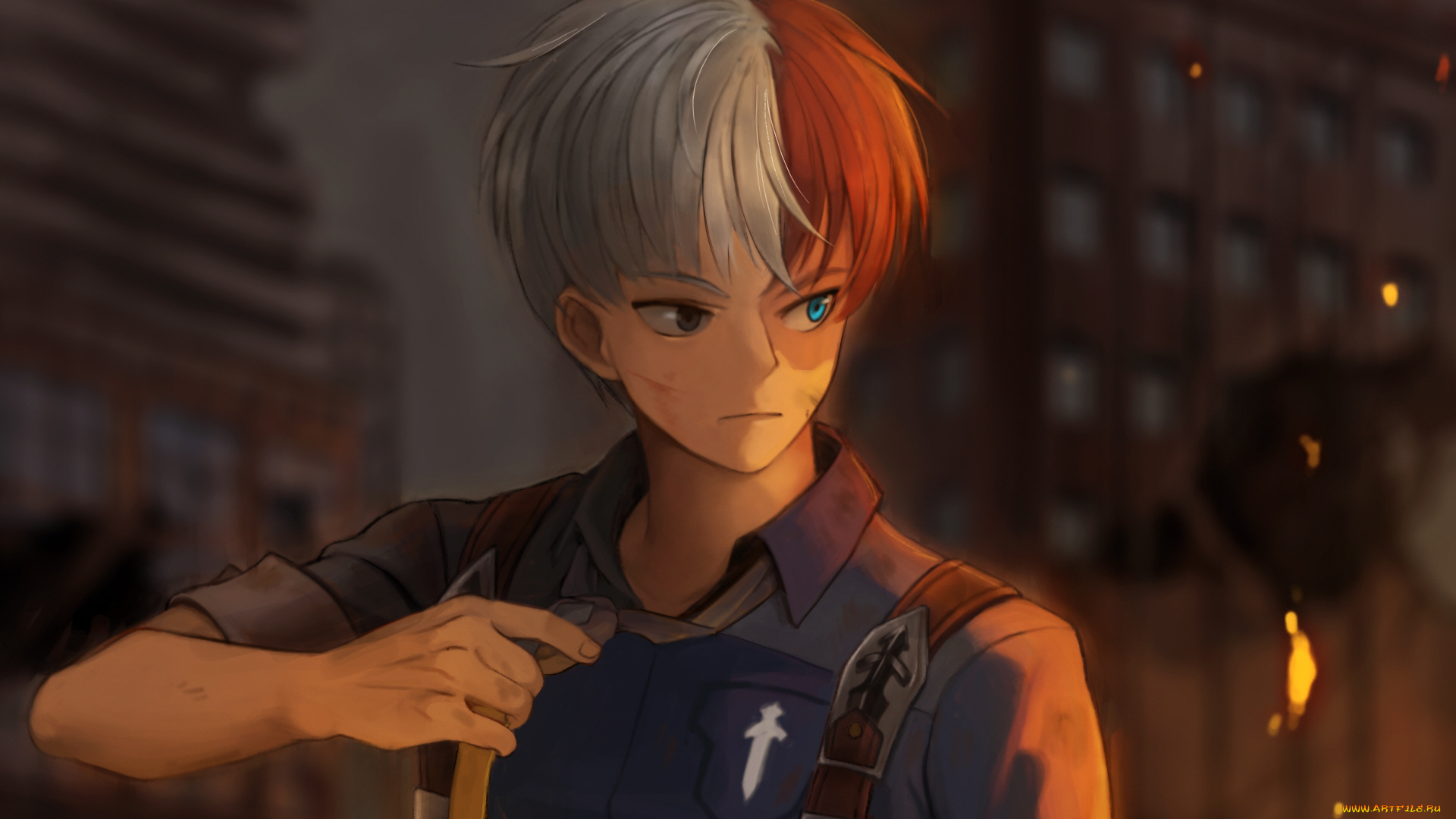 аниме, boku, no, hero, academia, парень