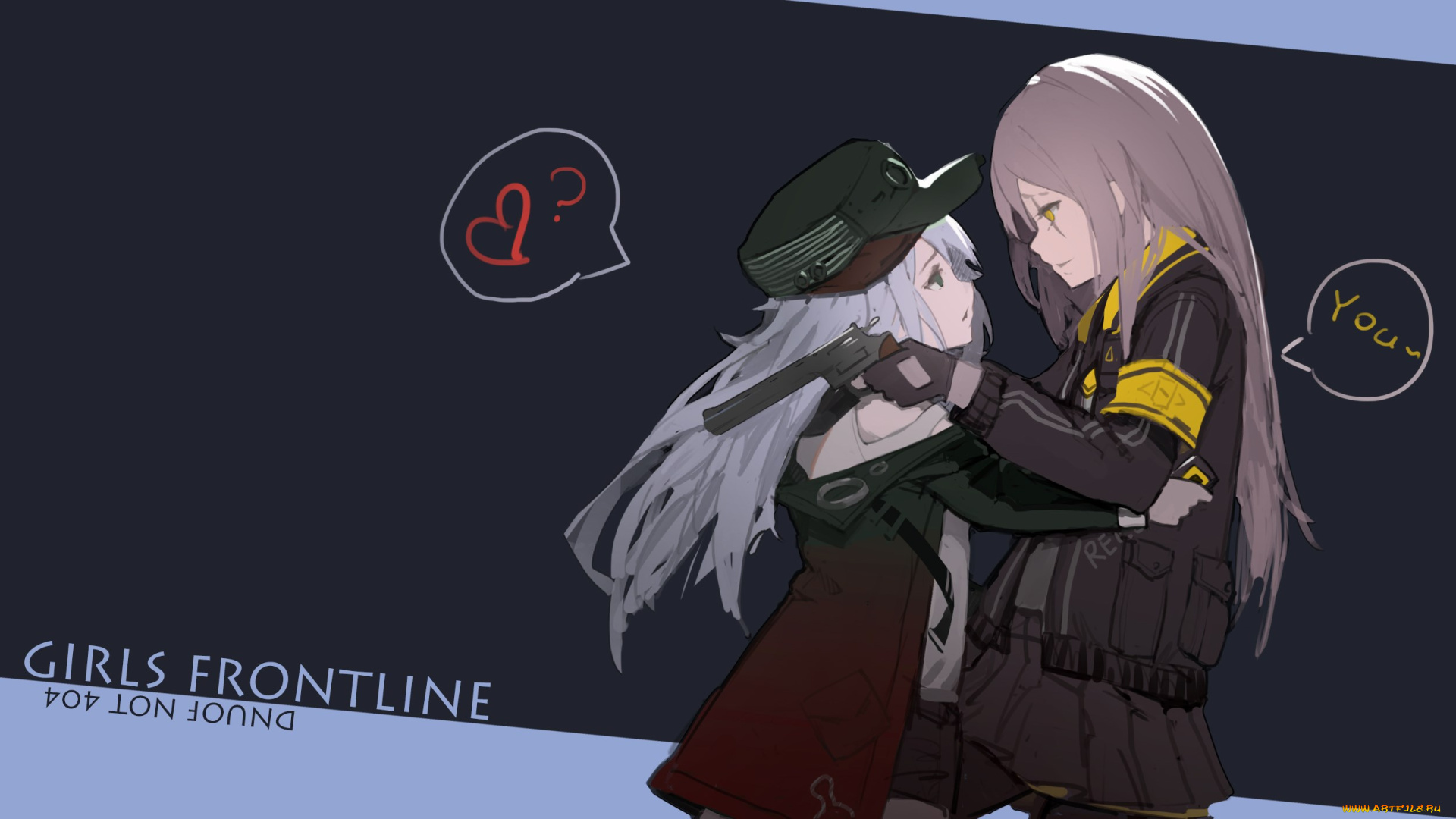 аниме, girls, frontline, девушки