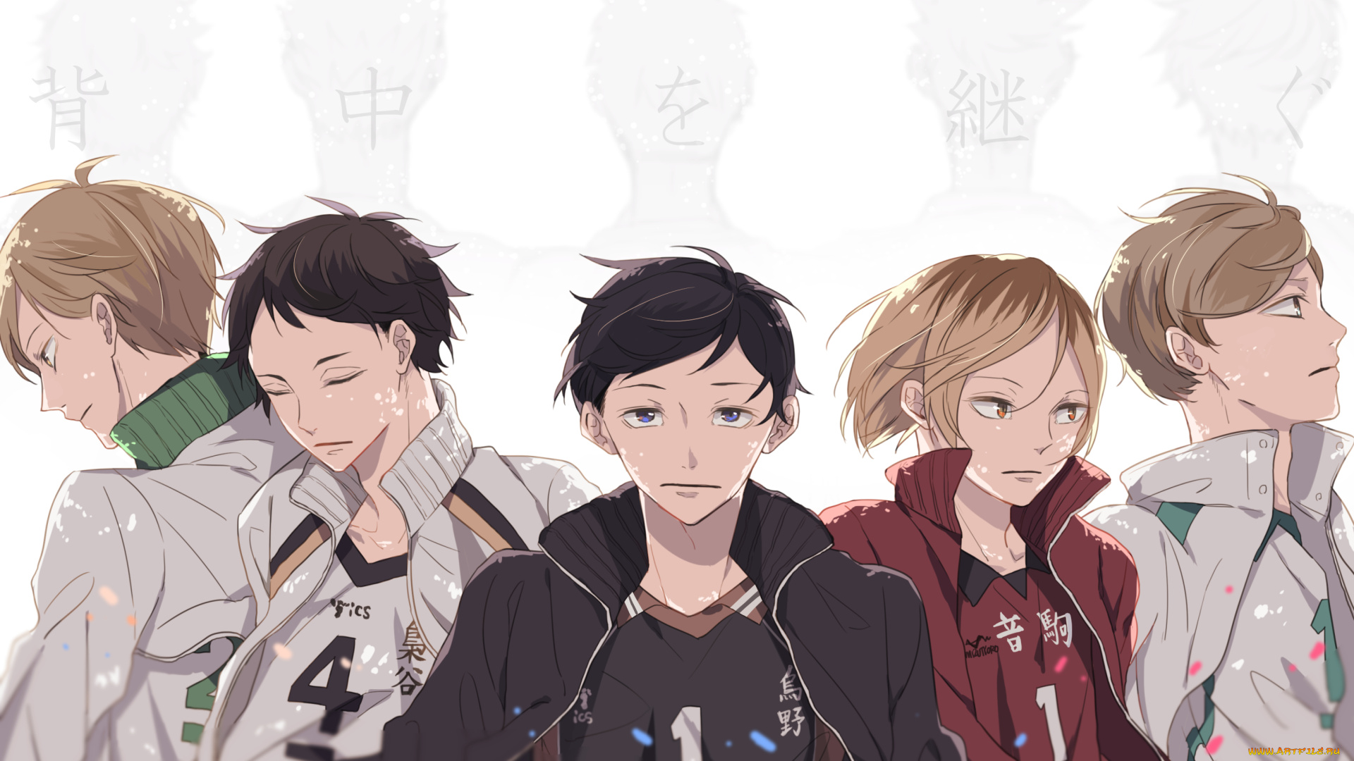 аниме, haikyuu, волейбол