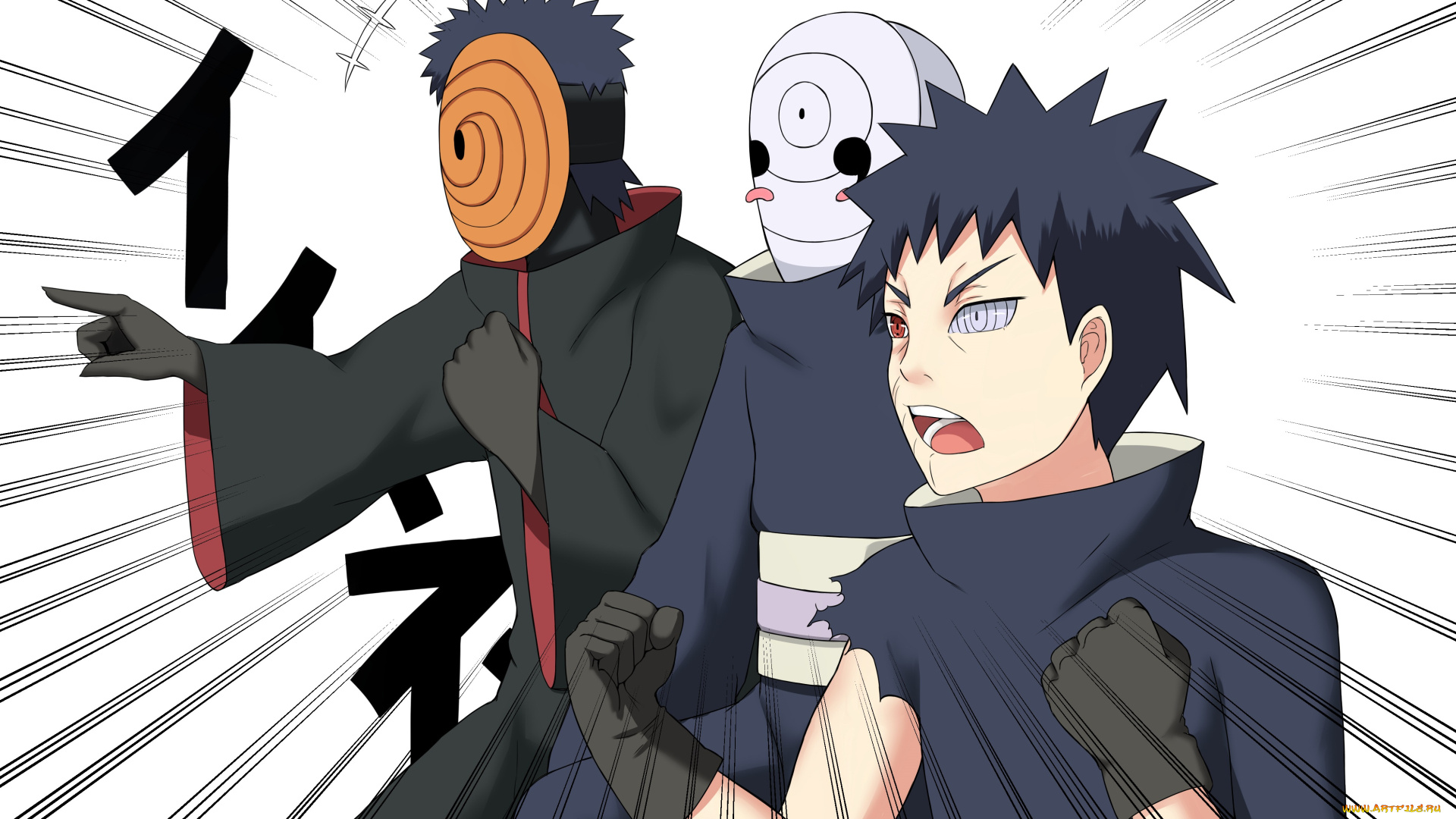 аниме, naruto, обито