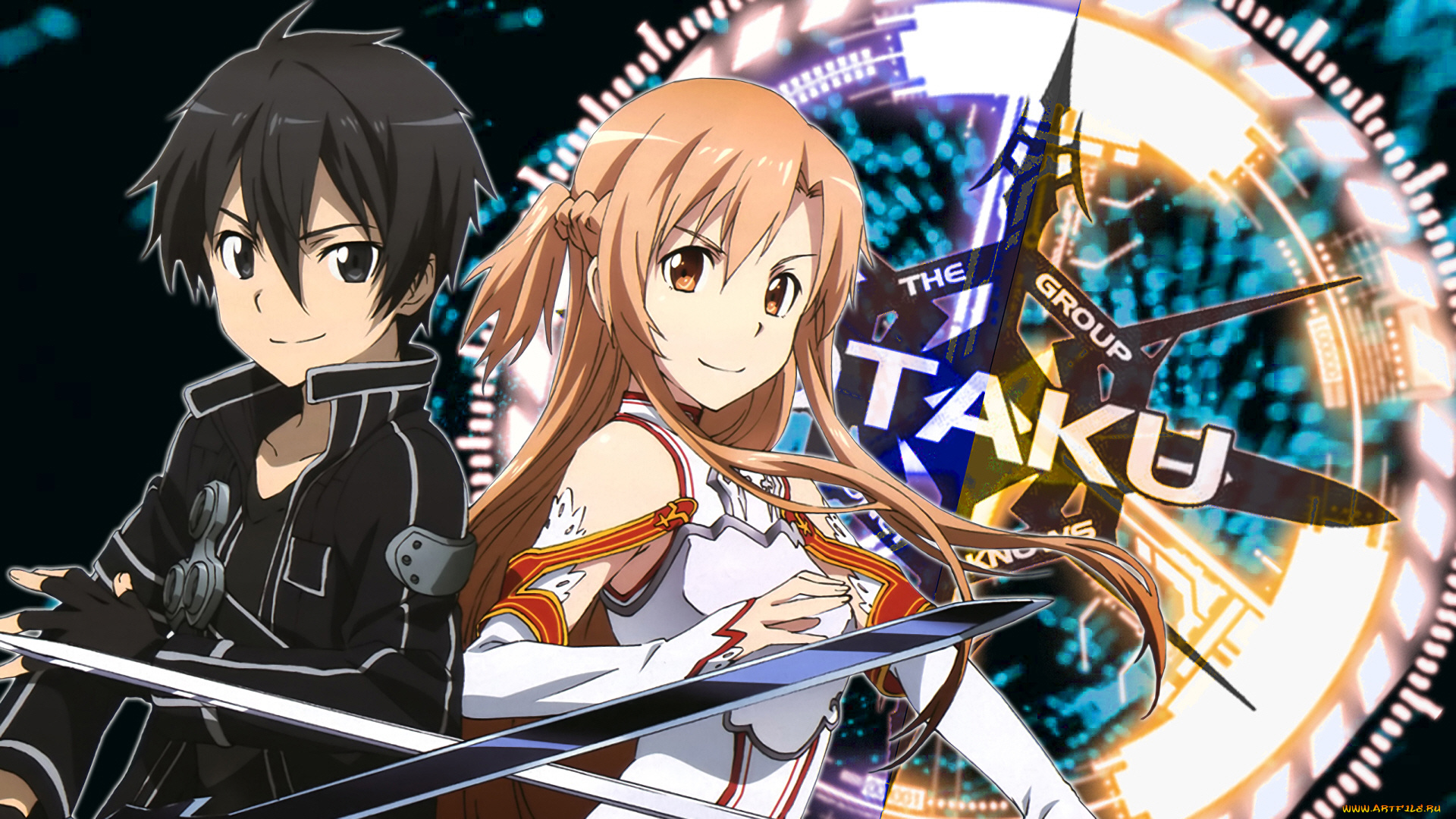 аниме, sword, art, online, мастера, меча, онлайн