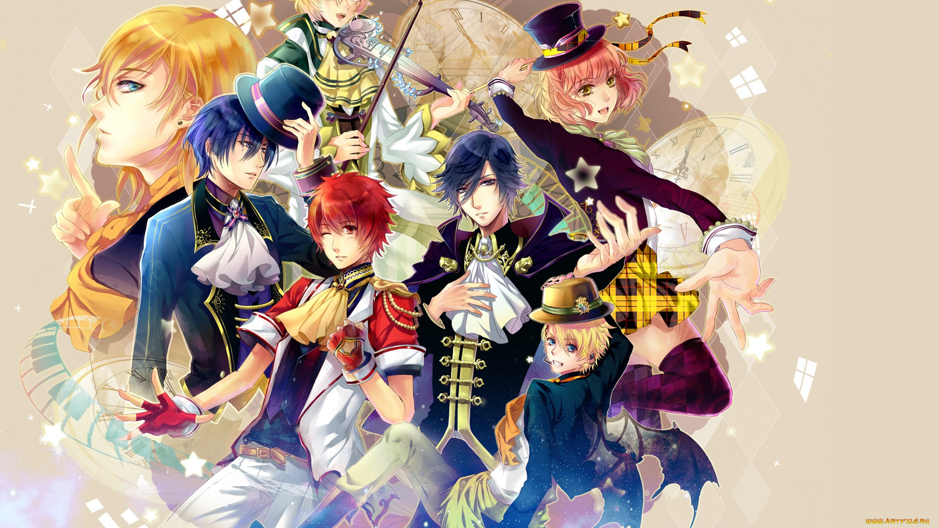 аниме, uta, no, prince-sama, поющий, принц