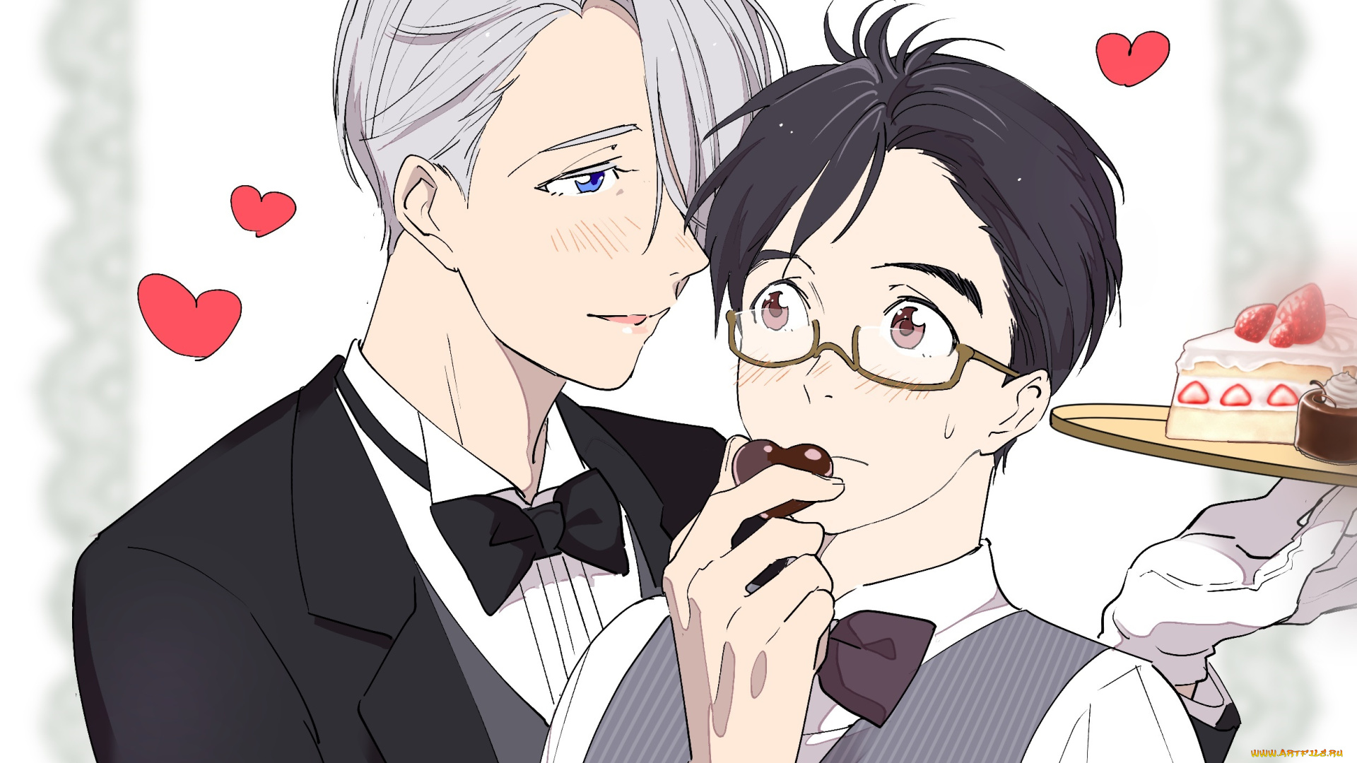 аниме, yuri, on, ice, парни