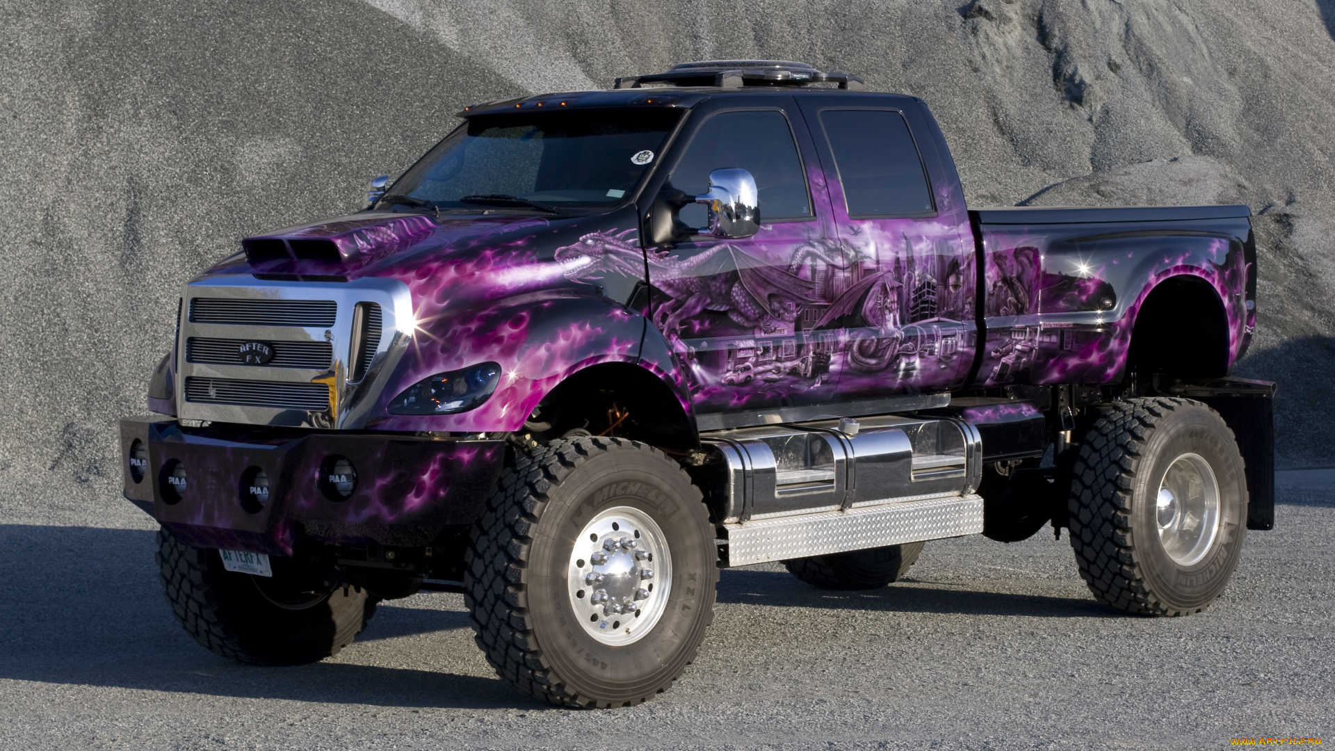 автомобили, custom, pick-up, ford