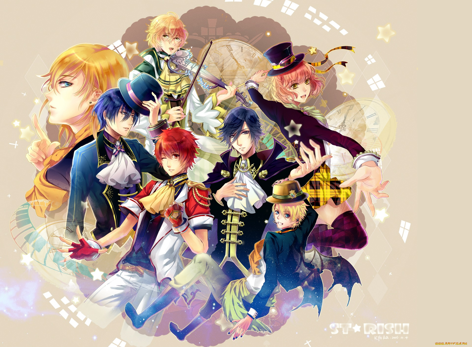 аниме, uta, no, prince-sama, поющий, принц