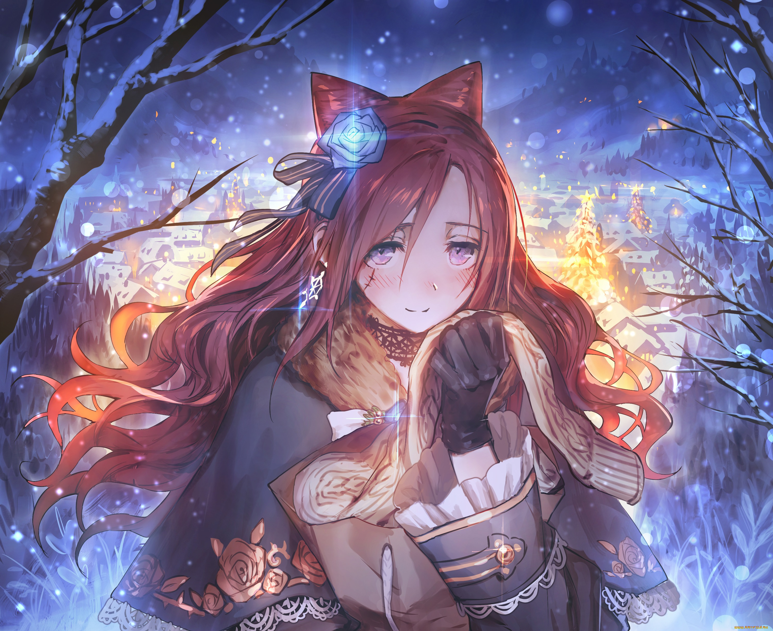 аниме, shingeki, no, bahamut, shingeki, no, bahamut