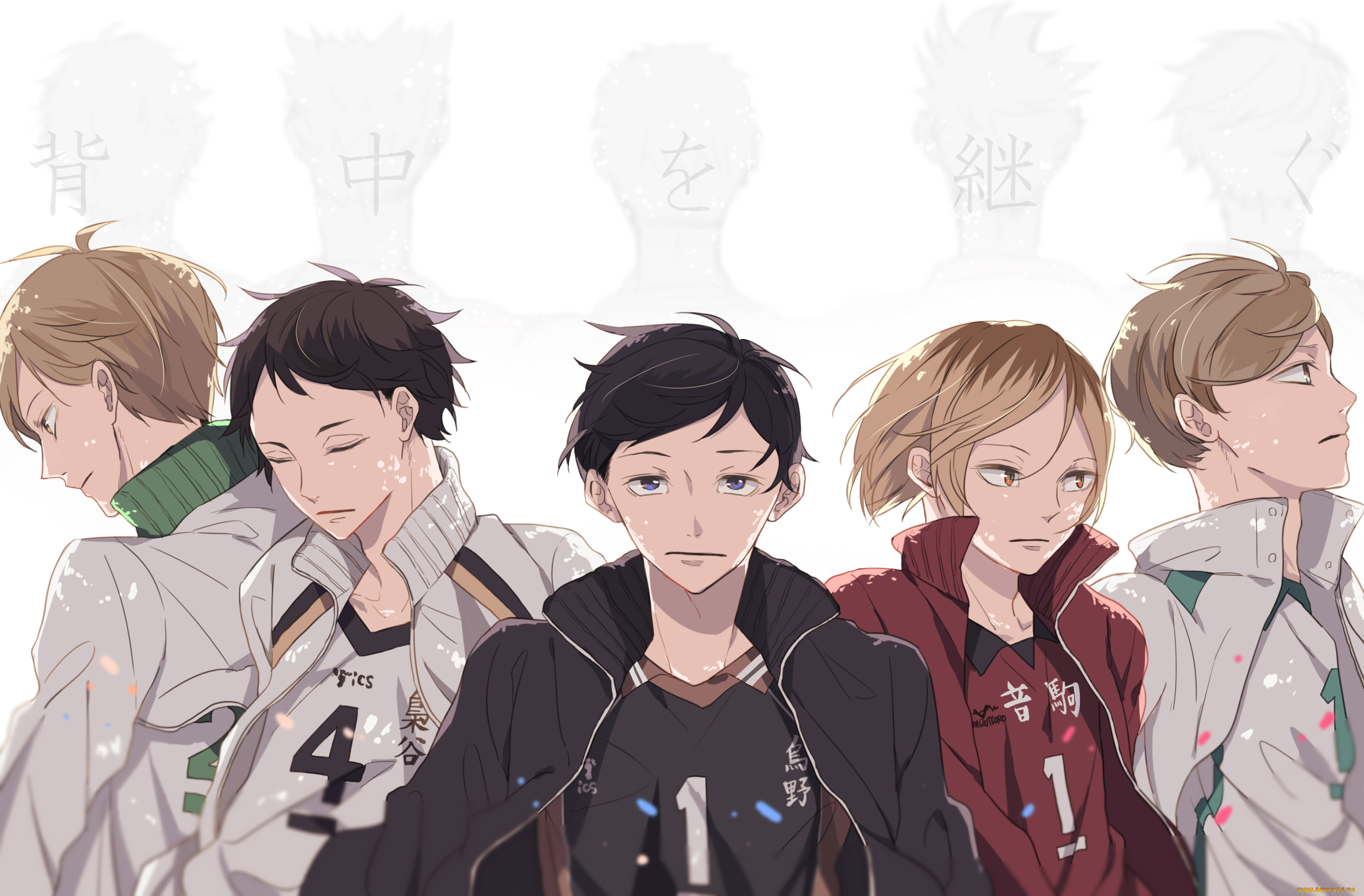 аниме, haikyuu, волейбол