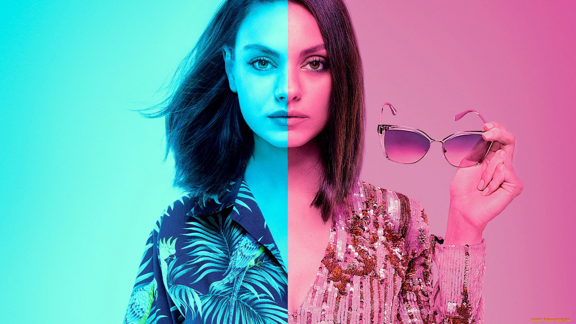 кино, фильмы, the, spy, who, dumped, me, коллаж