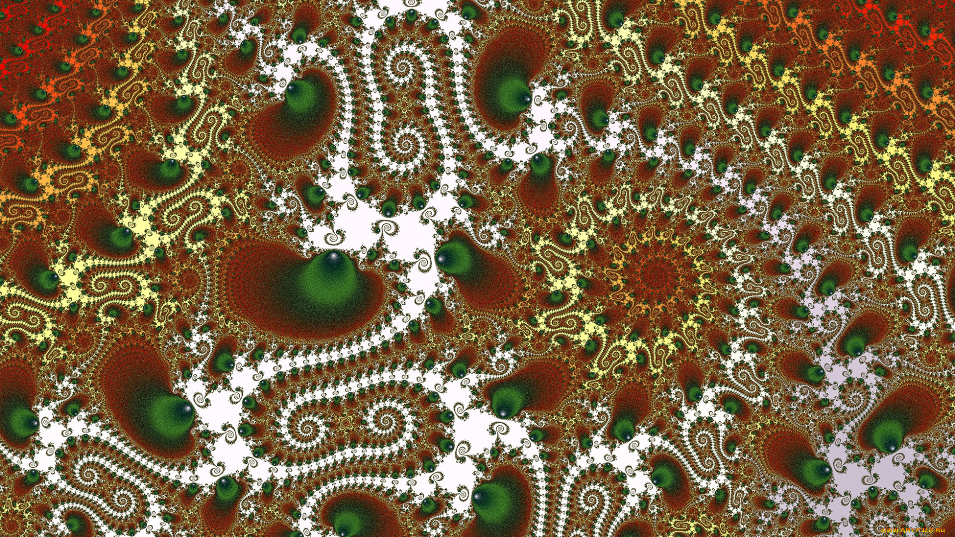 3д, графика, фракталы, , fractal, цвет, фон, узор