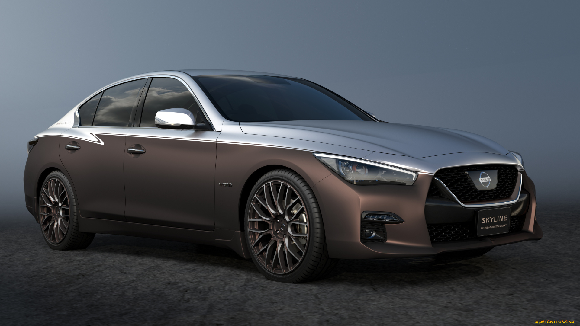 автомобили, 3д, nissan