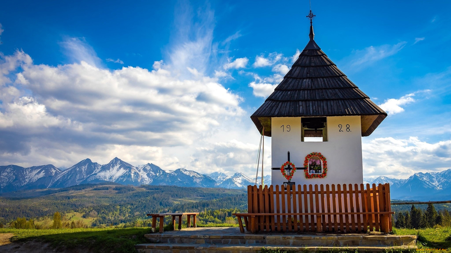 tatra, mountains, , poland, города, -, католические, соборы, , костелы, , аббатства, костел