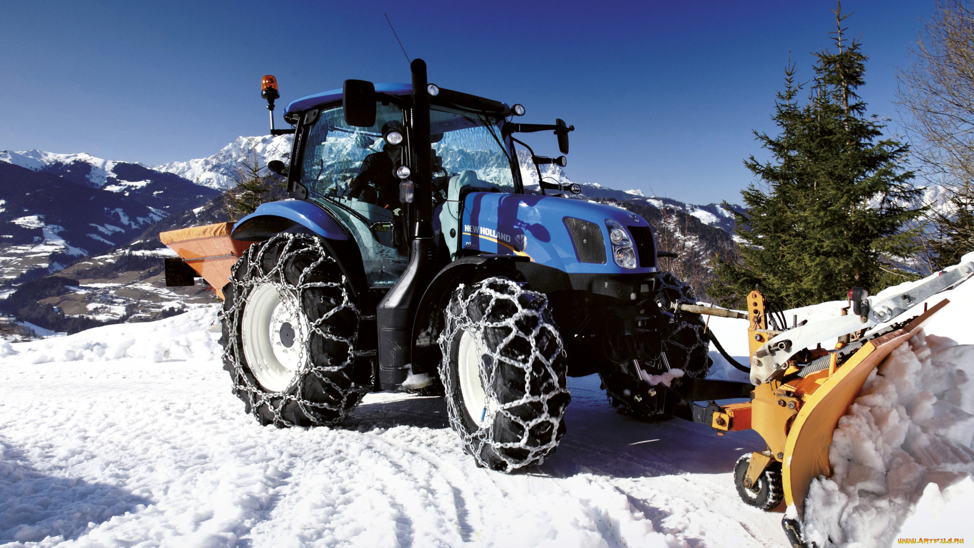 техника, снегоуборочная, техника, new, holland