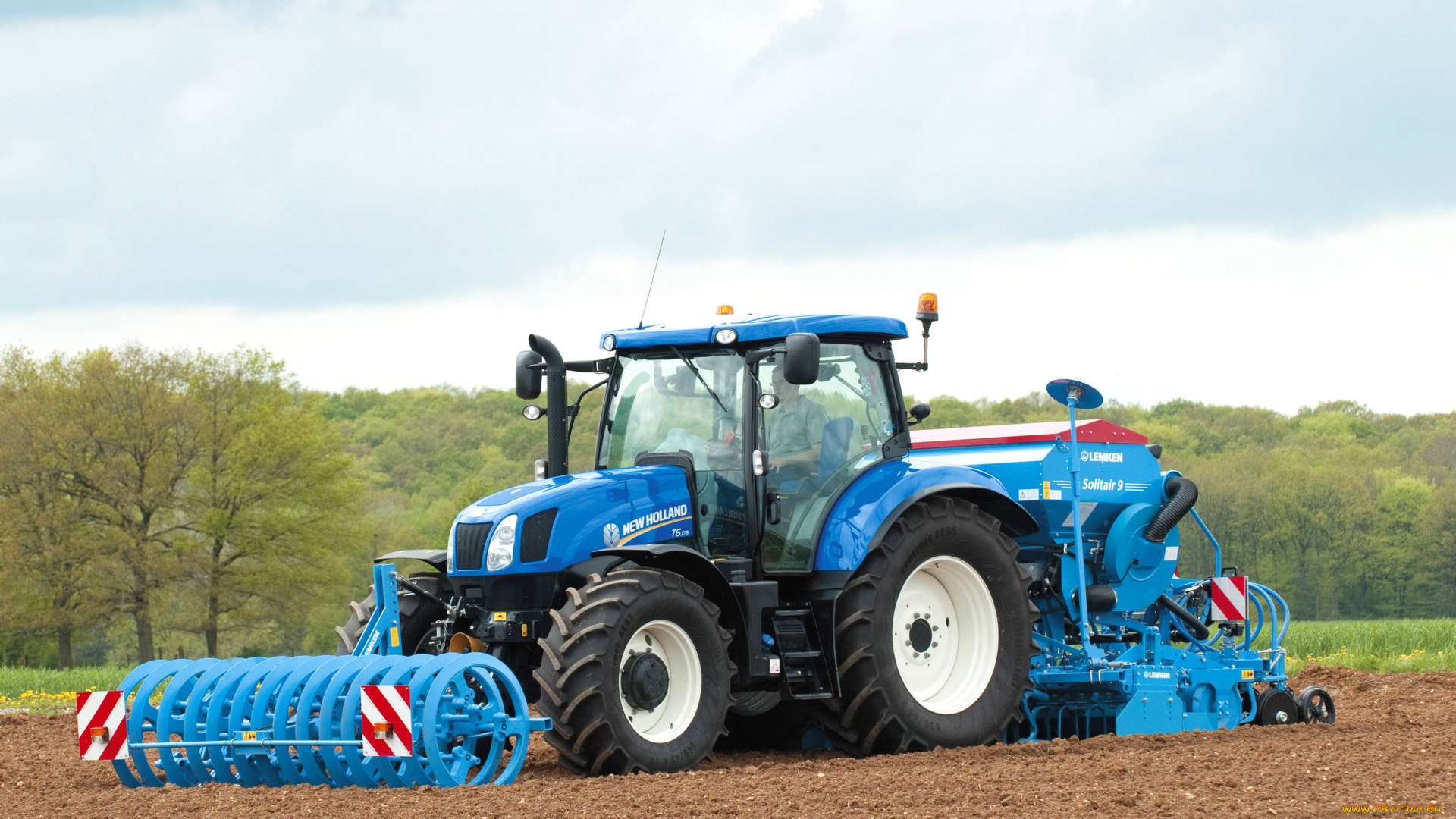 техника, тракторы, new, holland