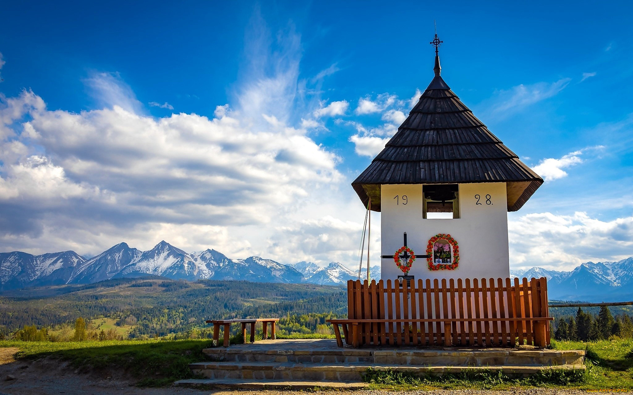 tatra, mountains, , poland, города, -, католические, соборы, , костелы, , аббатства, костел