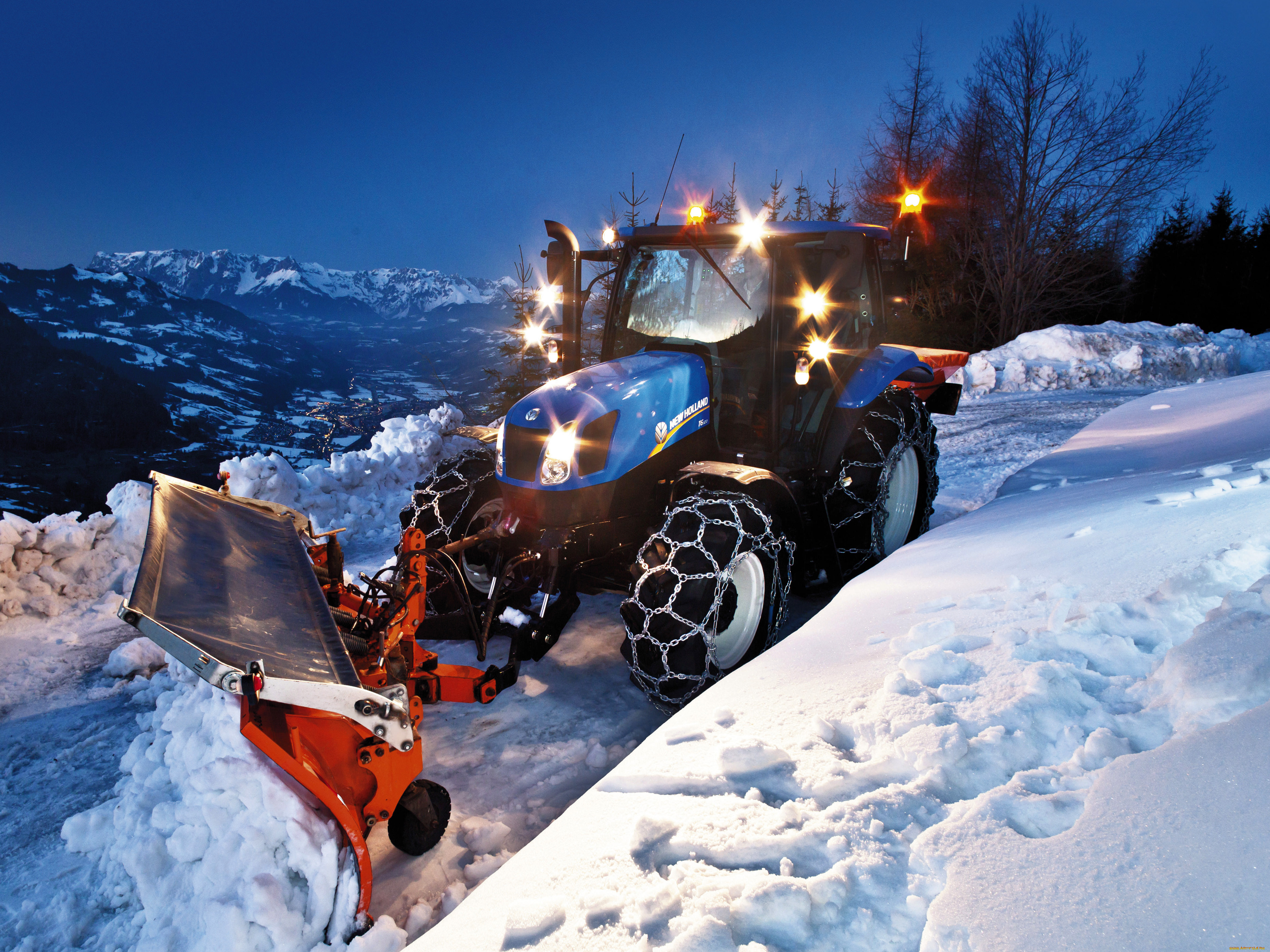 техника, снегоуборочная, техника, new, holland