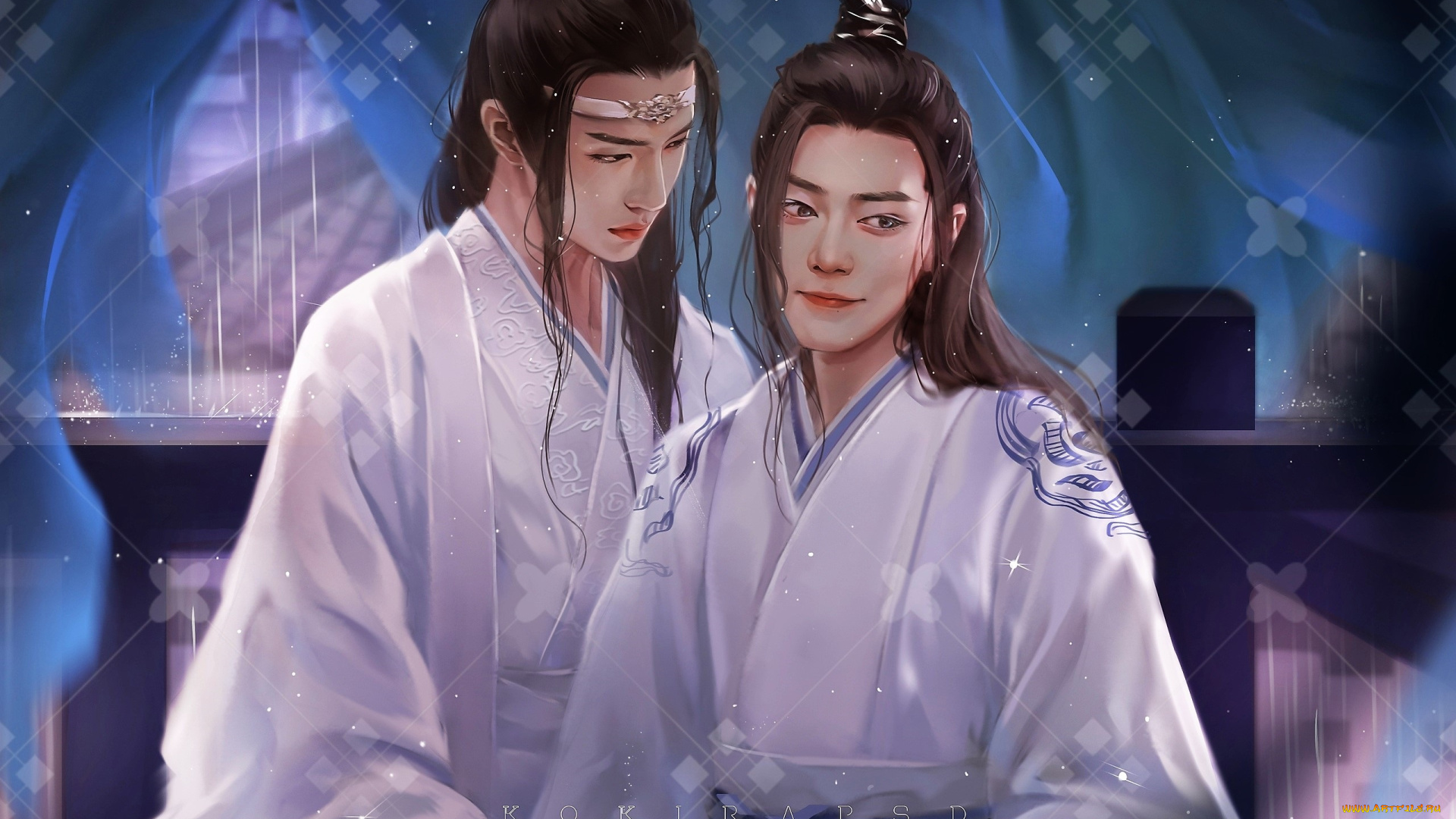 рисованное, кино, , мультфильмы, вэй, усянь, лань, ванцзы