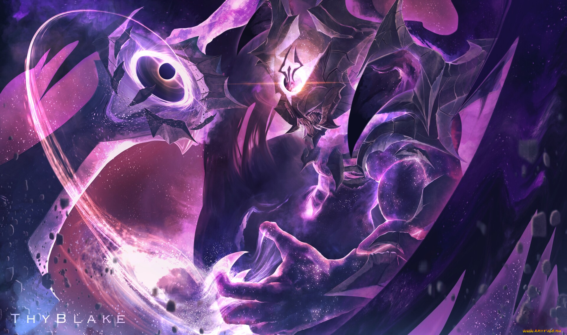 видео, игры, league, of, legends, монстр, aatrox