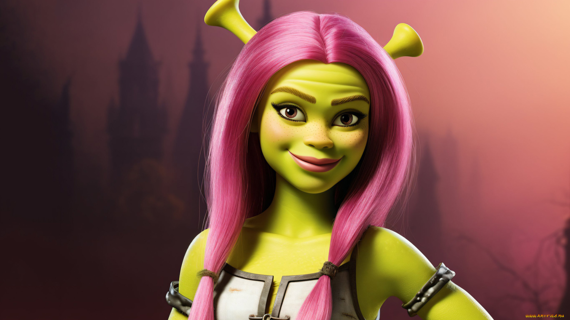 рисованное, кино, , мультфильмы, нейросети, графика, нейроарт, ai, art, нейронные, сети, рисунки, нейро, искусство, шрекообразная, барби