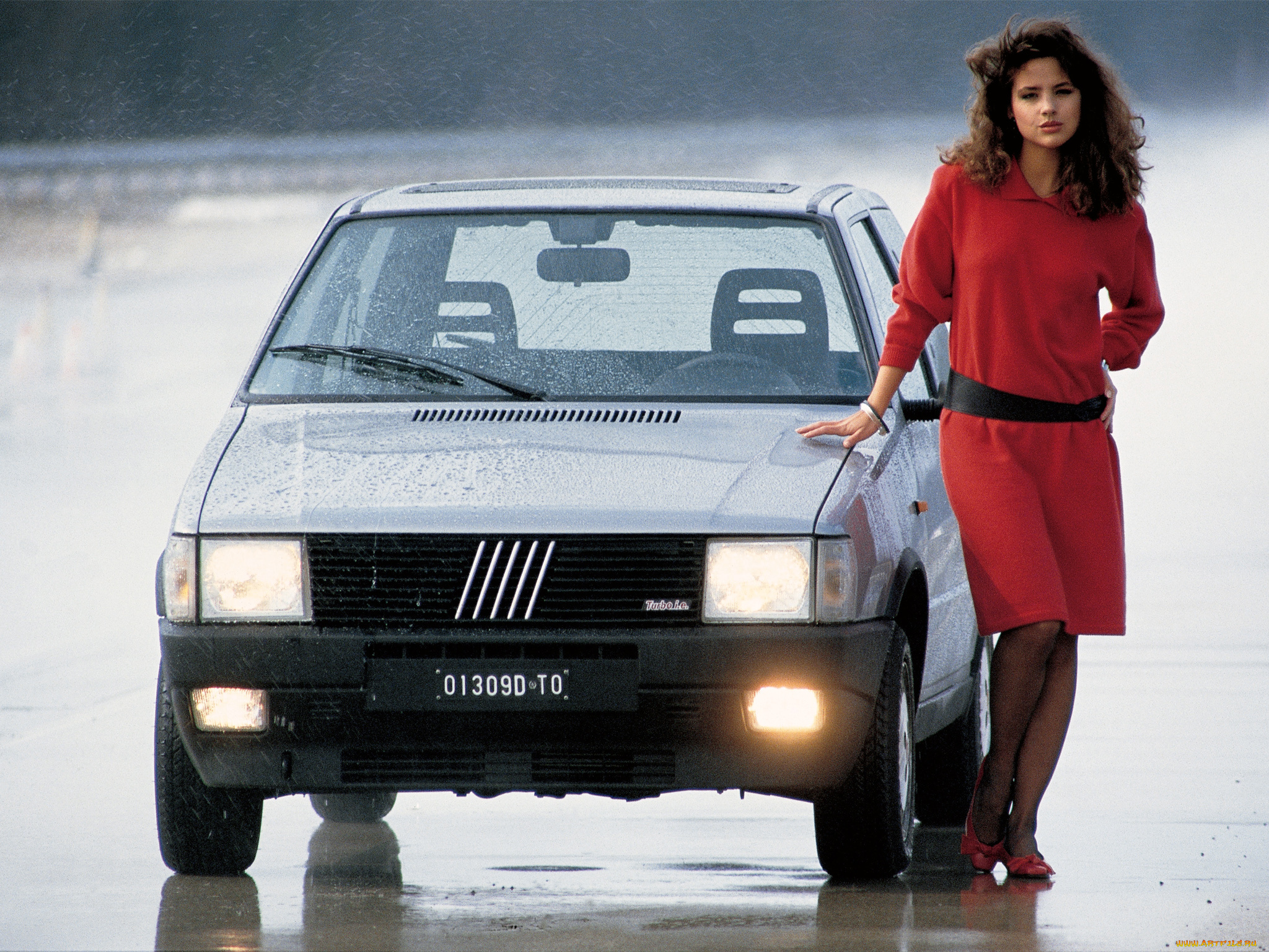 автомобили, -авто, с, девушками, fiat