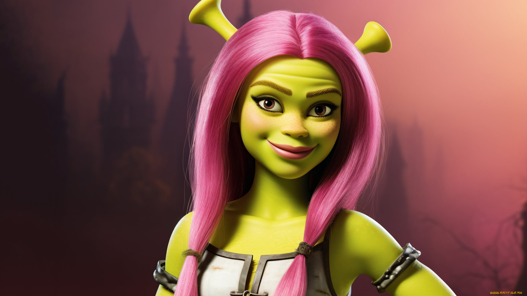 рисованное, кино, , мультфильмы, нейросети, графика, нейроарт, ai, art, нейронные, сети, рисунки, нейро, искусство, шрекообразная, барби