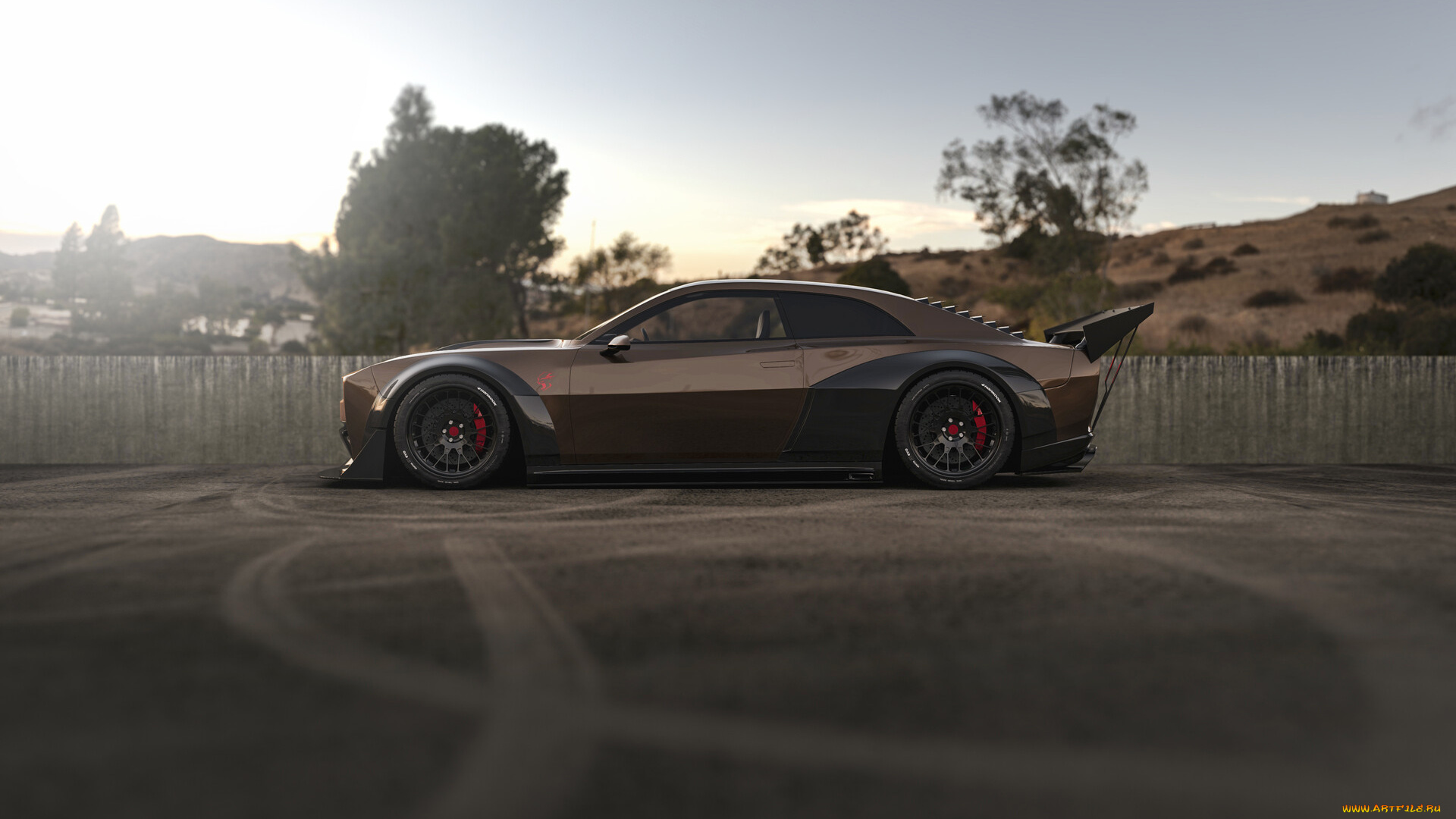 dodge, charger, daytona, автомобили, 3д, dodge, charger, daytona, benshee, v8, widebody, tuning, car, тюнинг, авто