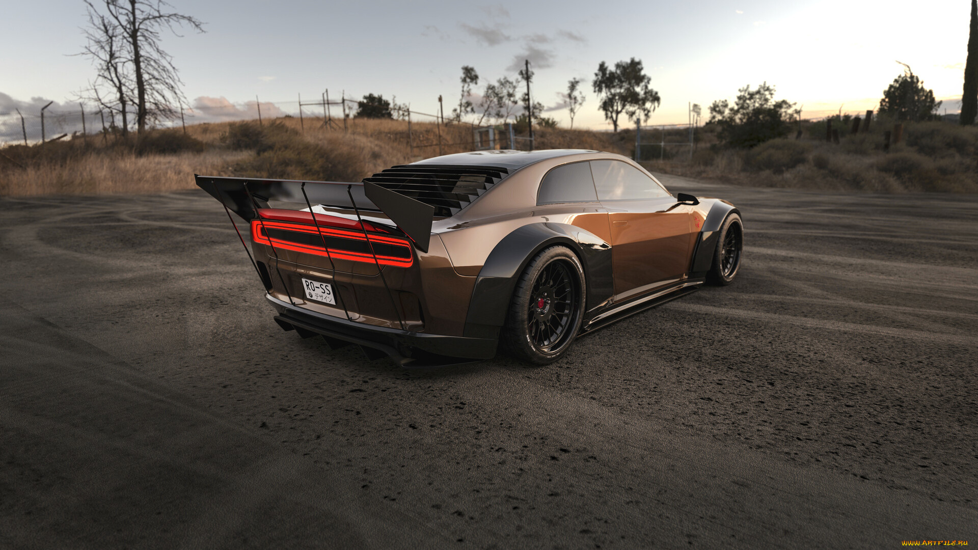 dodge, charger, daytona, автомобили, 3д, dodge, charger, daytona, benshee, v8, widebody, tuning, car, тюнинг, авто