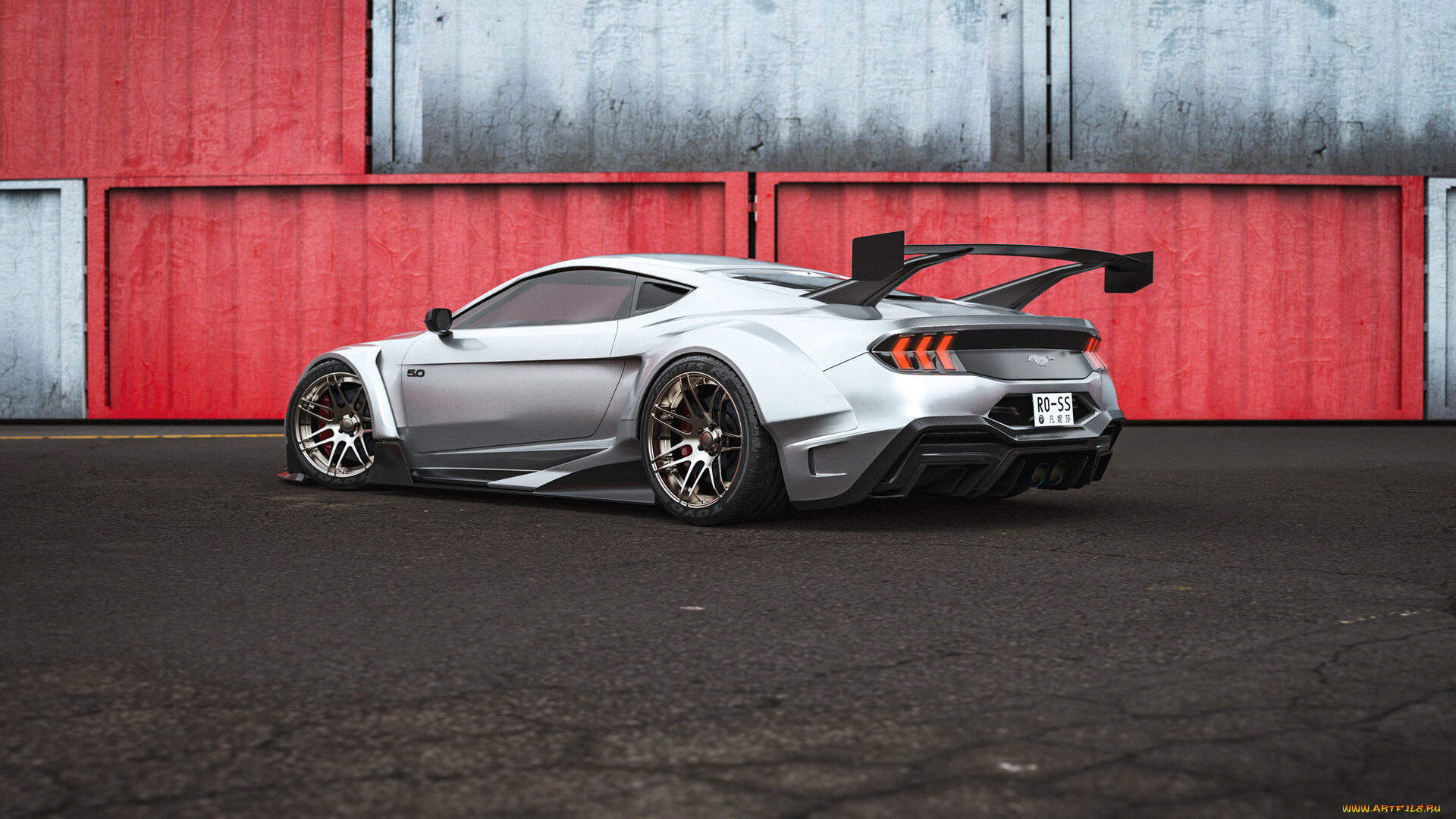 ford, mustang, s650, 2024, автомобили, 3д, ford, mustang, s650, 2024, mid-engine, tuning, car, тюнинг, авто