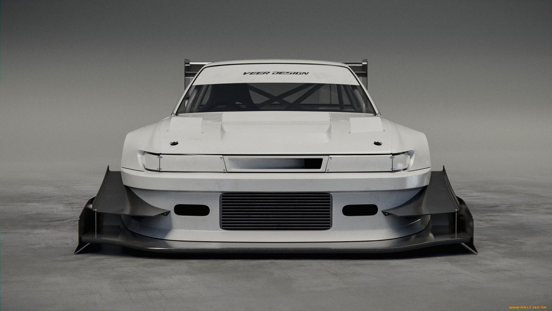 nissan, silvia, s13, автомобили, 3д, nissan, silvia, s13, time, attack, tuning, car, тюнинг, авто